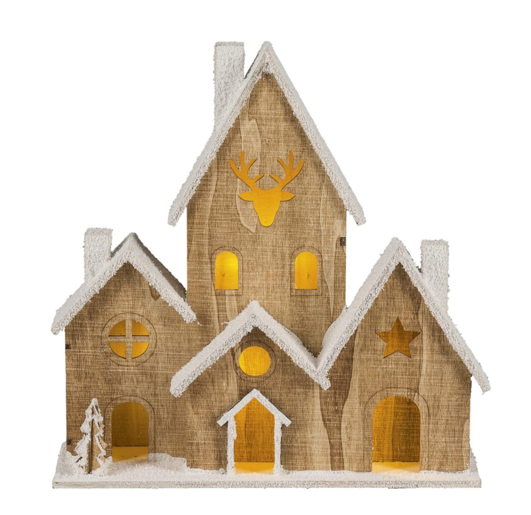 HGD CLH45-1220 Large Wooden Christmas Decoration