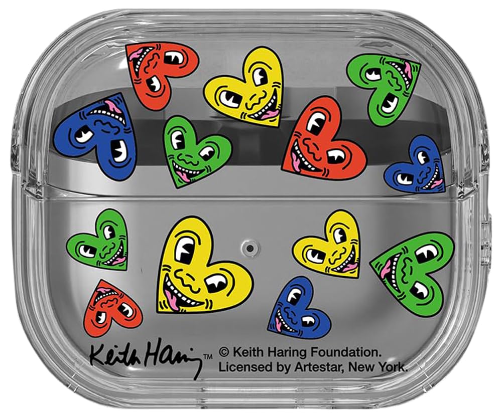 Samsung Galaxy Official Keith Haring Clear Case for Galaxy Buds3 | Buds3 Pro, Transparent
