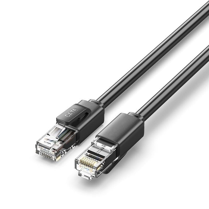 Velocraze Network cable - RJ45 UTP CAT6 AWG26 35 m cable in Black. Ideal for fast and reliable connections in Ethernet networks.