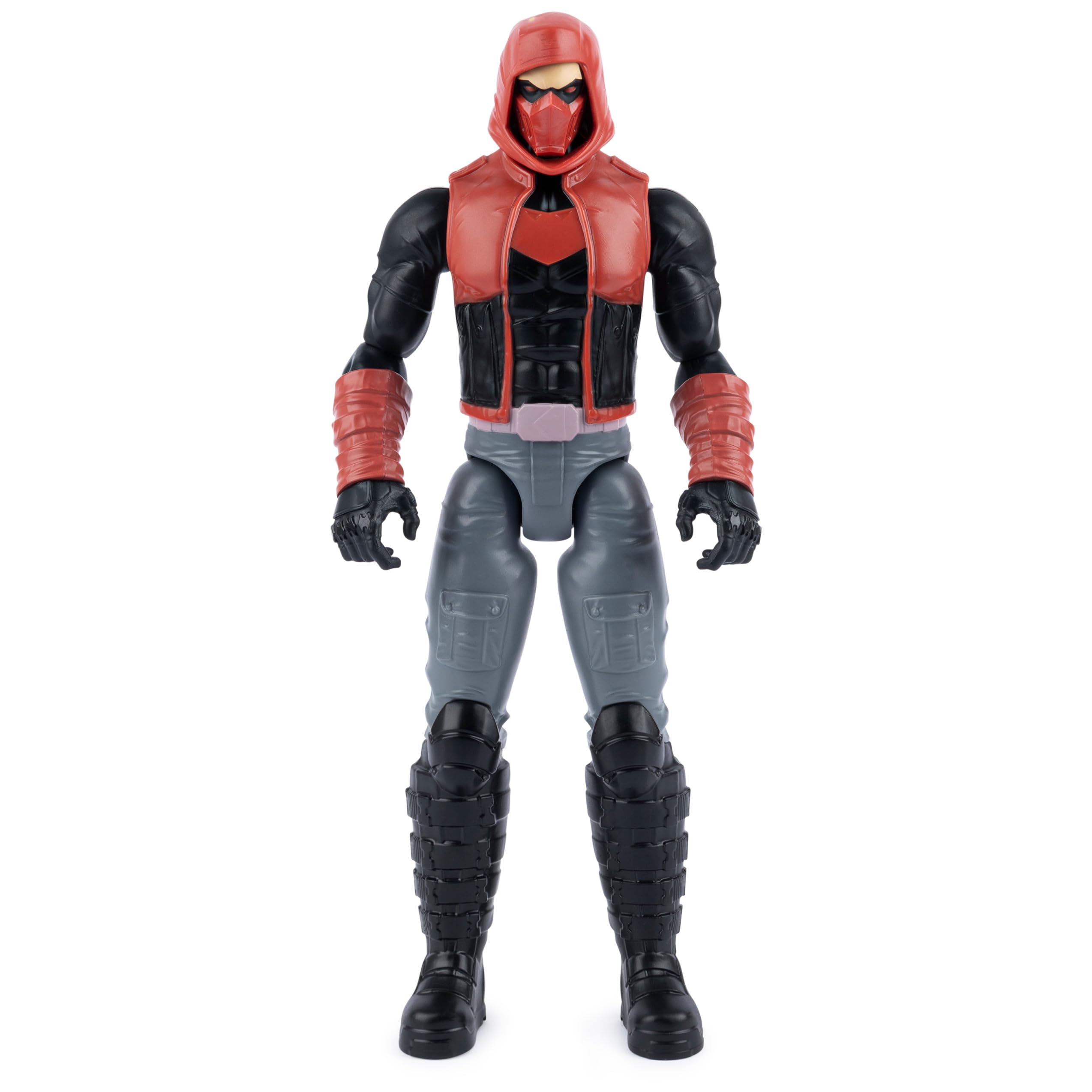 DC Comics, 12-inch Red Hood Action Figure, Kids Toys for Boys and Girls Ages 3 and Up