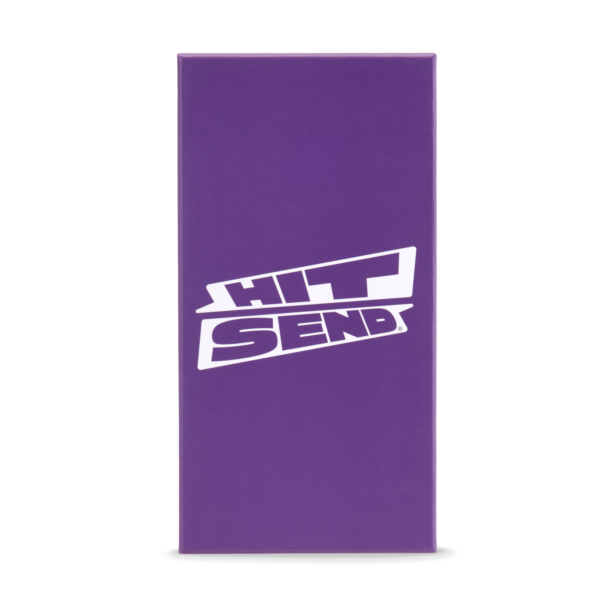 Hit Send from the Sidemen, Ultimate Party Game, Challenge Friends with Hilarious Messages, Daring Fun and Unpredictable Outcomes. 300 cards included, Purple