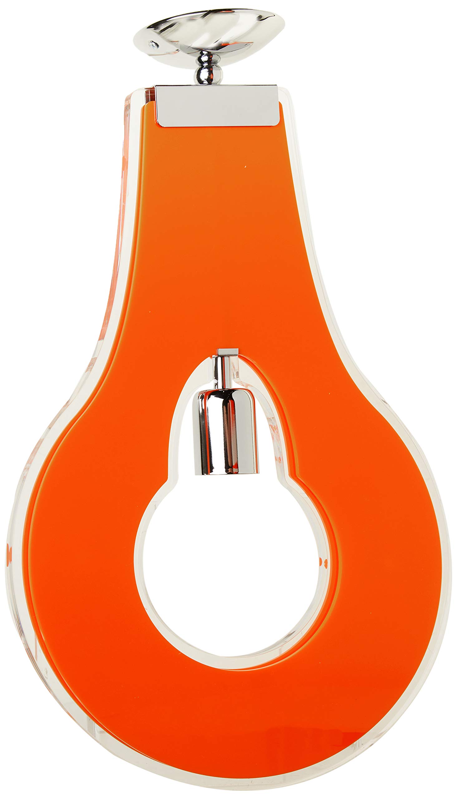 Selene Flat Ceiling Light 42 W, Orange