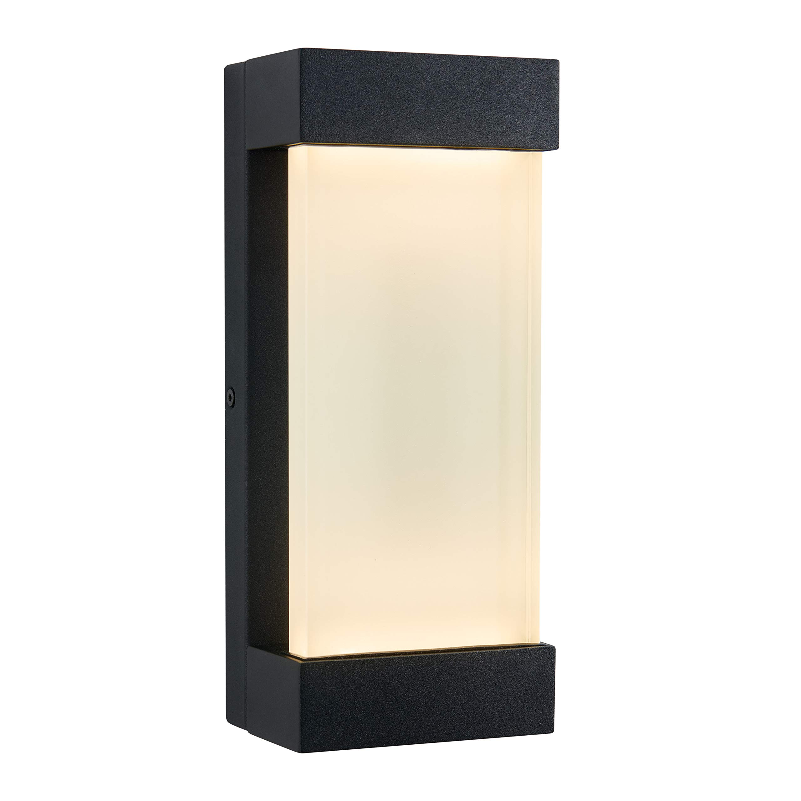 Artika Outdoor Wall Light, Aluminum, 10 W, Black
