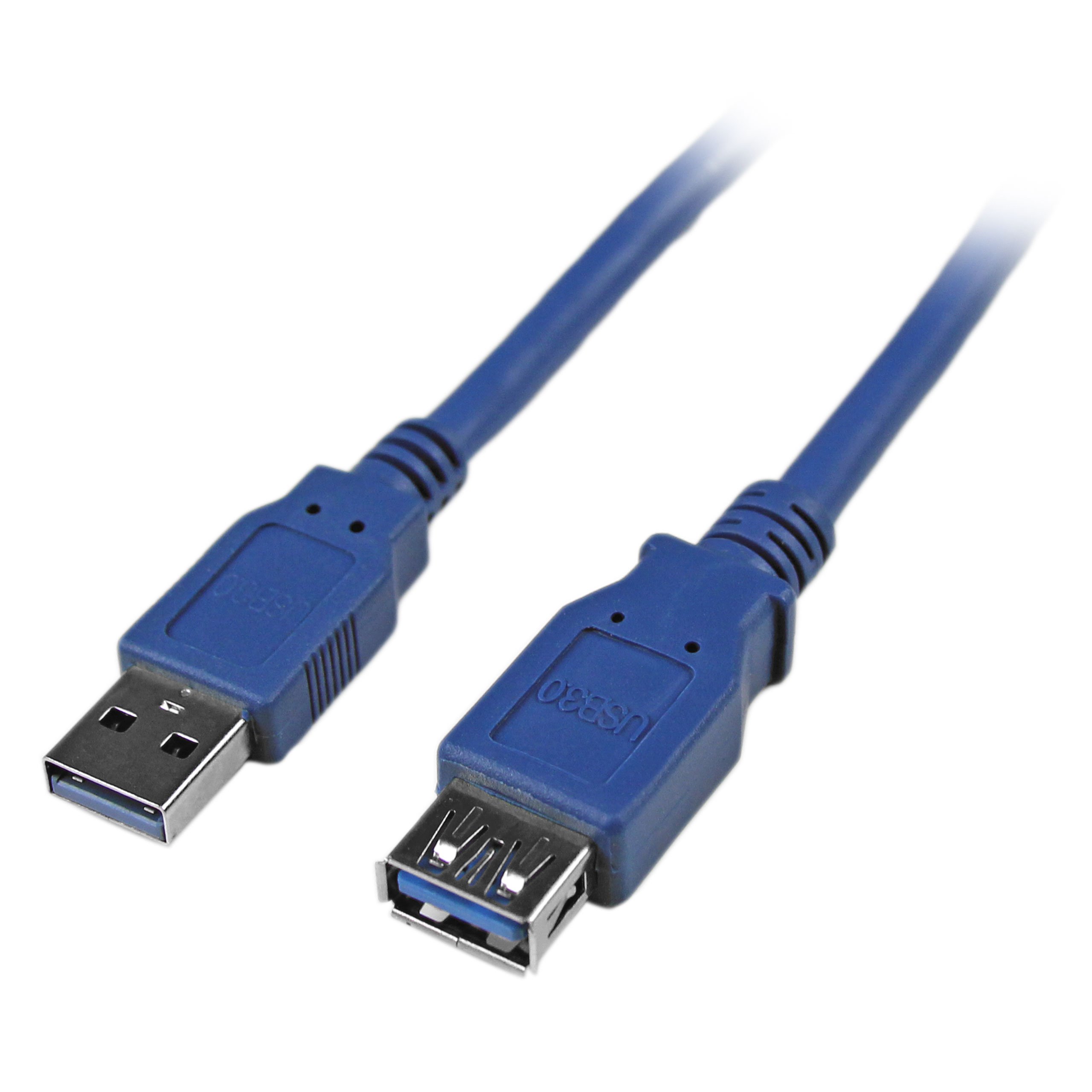 StarTech.com 6 ft SuperSpeed USB 3.0 Extension Cable A to A - M/F - 2m USB 3 Extension Cable (USB3SEXTAA6) Blue