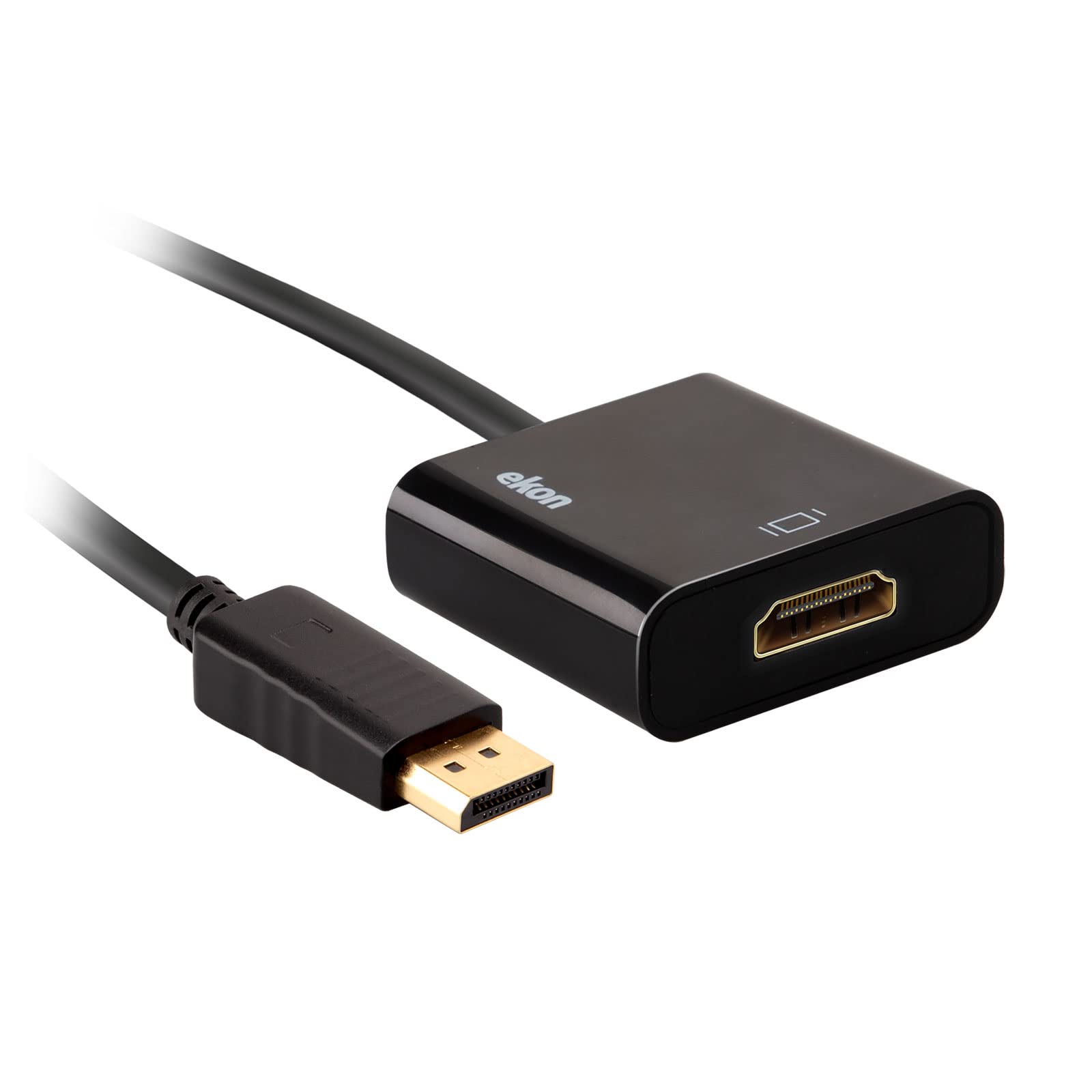 Ekon adattatore HUB HDMI, cavo DisplayPort, risoluzione 4K, per PC, laptop, TV, Smart TV, MacBook, Monitor, proiettore