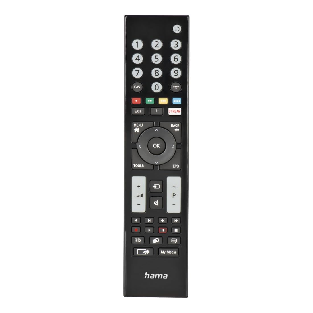 Universal TV Remote Control Infrared for 8 Devices with App Button