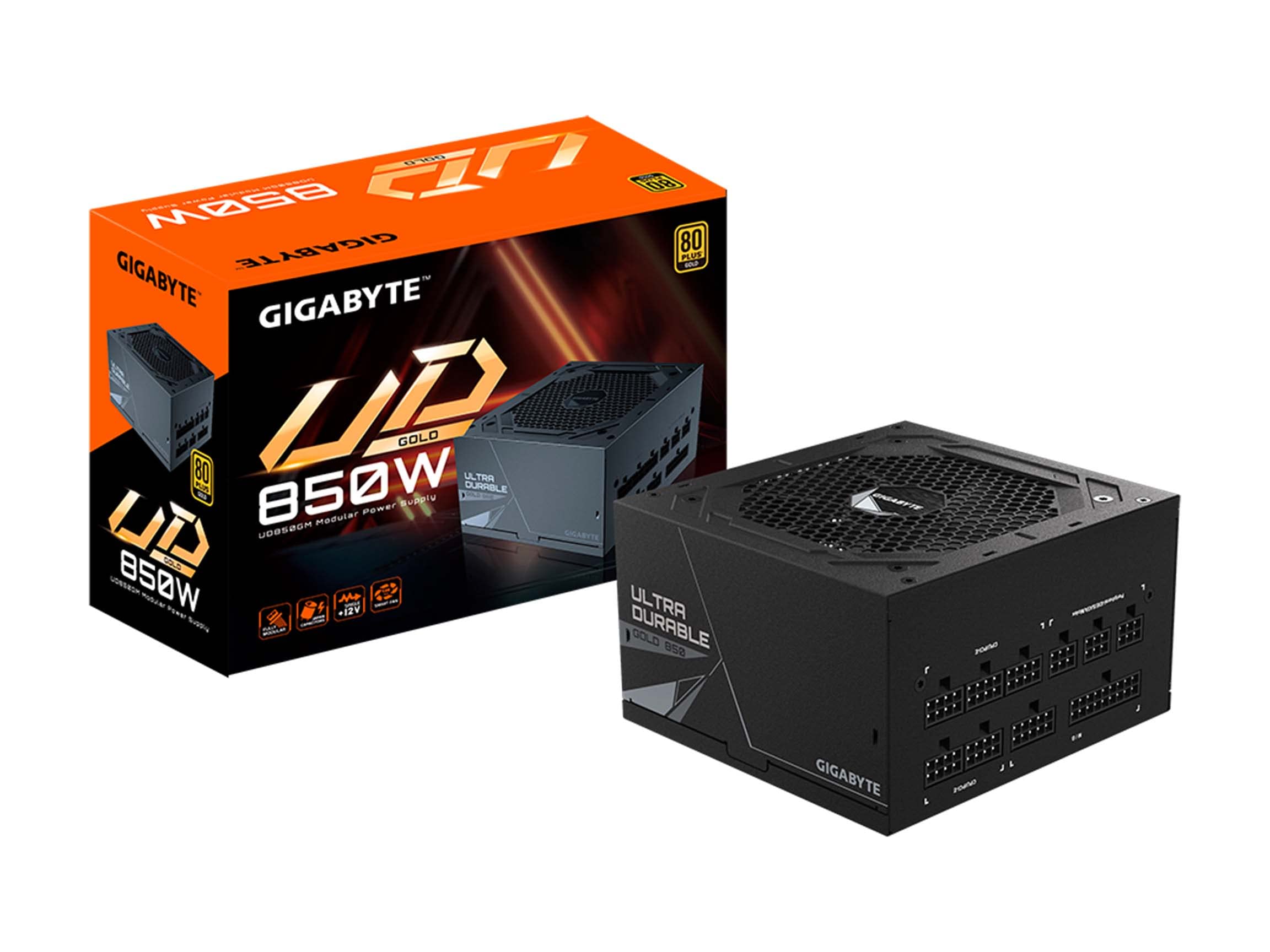 Gigabyte GP-UD850GM 850W 80 Plus Gold Certified Fully Modular Power Supply