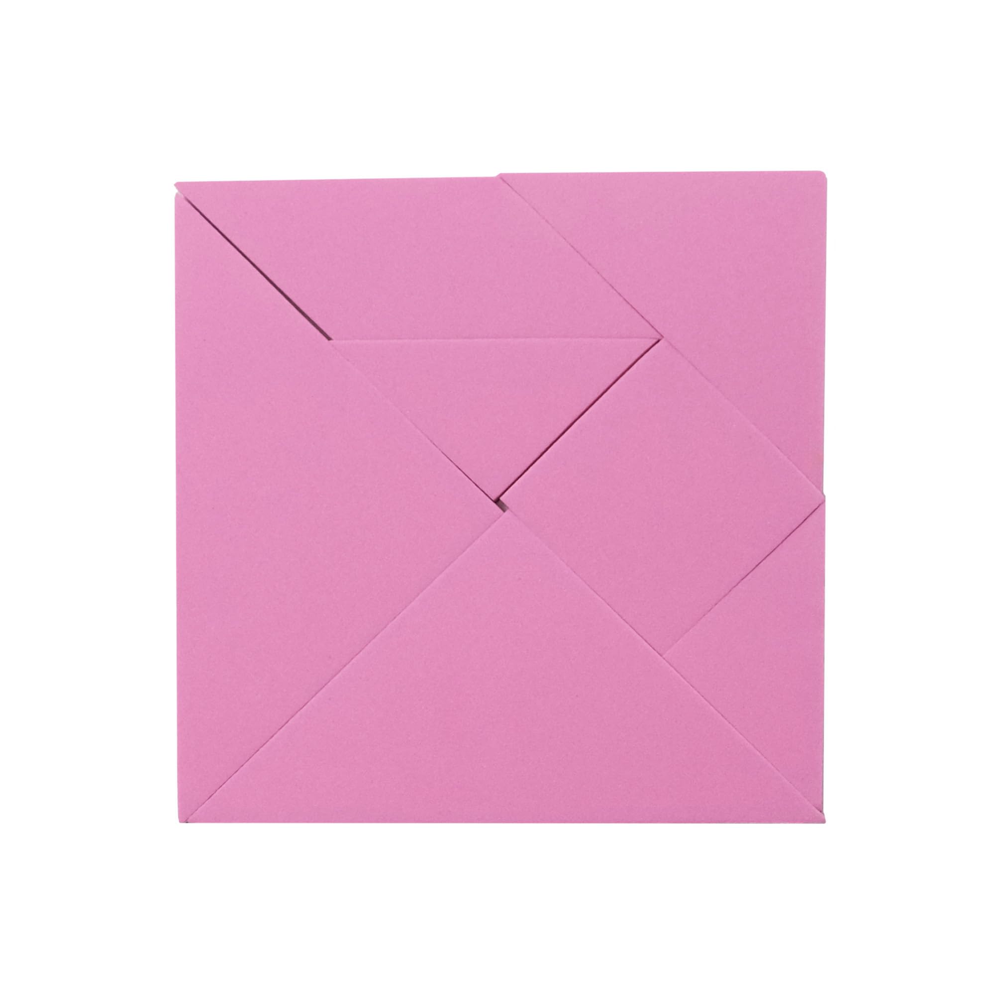 Pink Tangram Puzzle - Educational, Logic Puzzle, and Maths Game for Kids and Adults