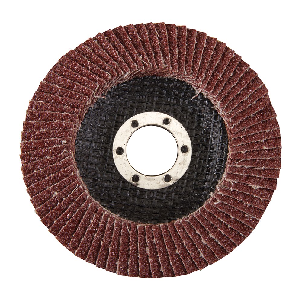 Silverline Aluminium Oxide Flap Disc 115mm 40 Grit (199877)