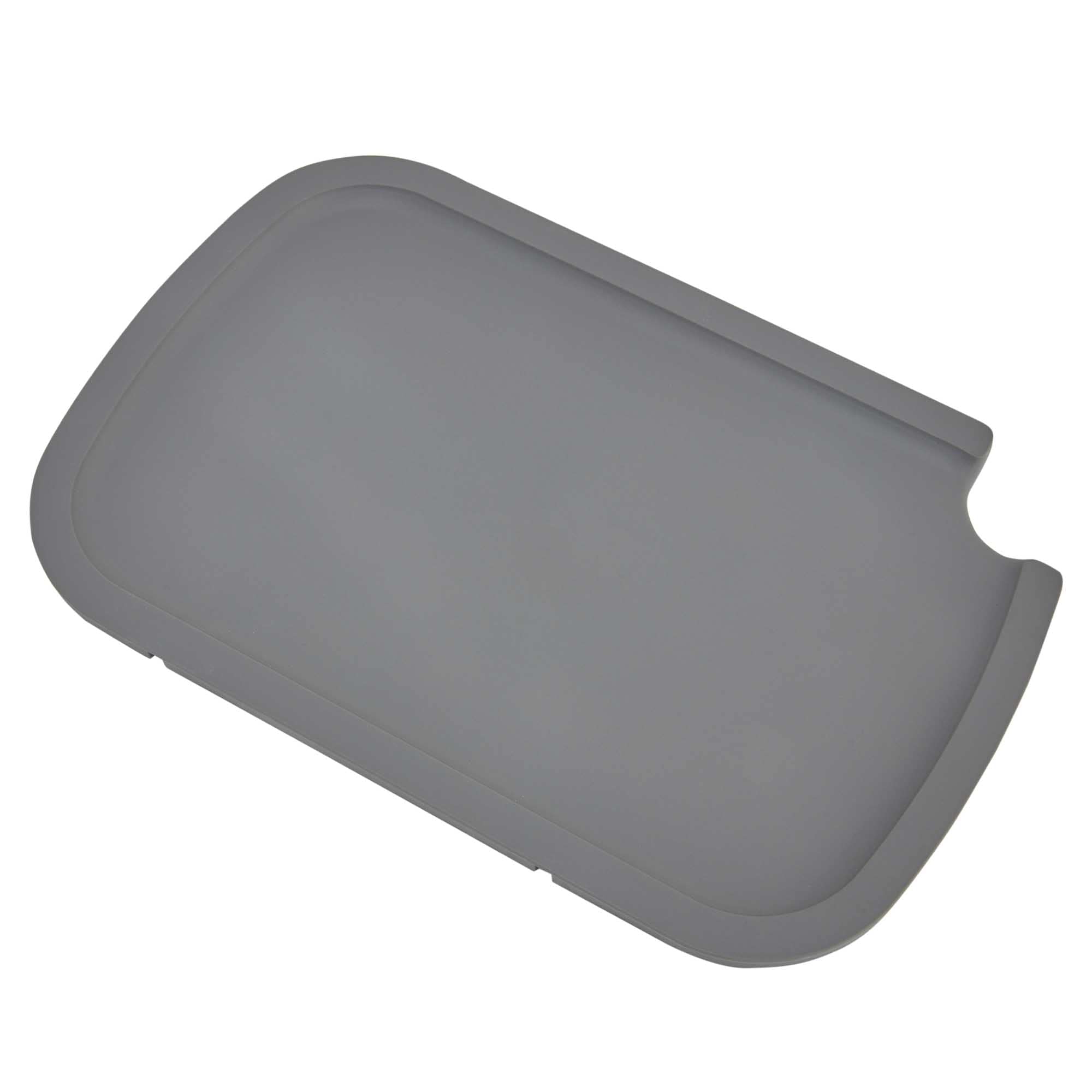 Store & Order Lid for Stackable Storage Basket - Compatible Small & Medium Size Storage Baskets - Transforms basket into stackable box, Grey, Small & Medium