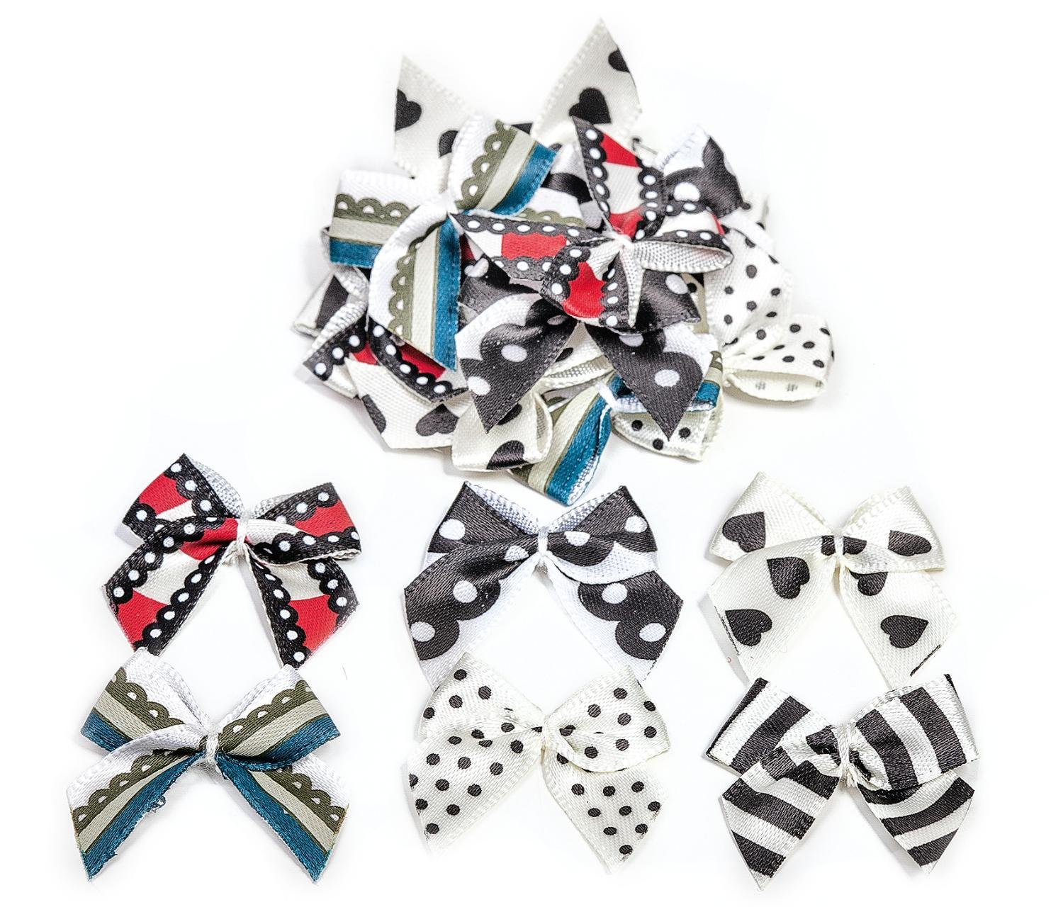 Santoro Gorjuss Ribbon Bows, Multi-Colour, One Size