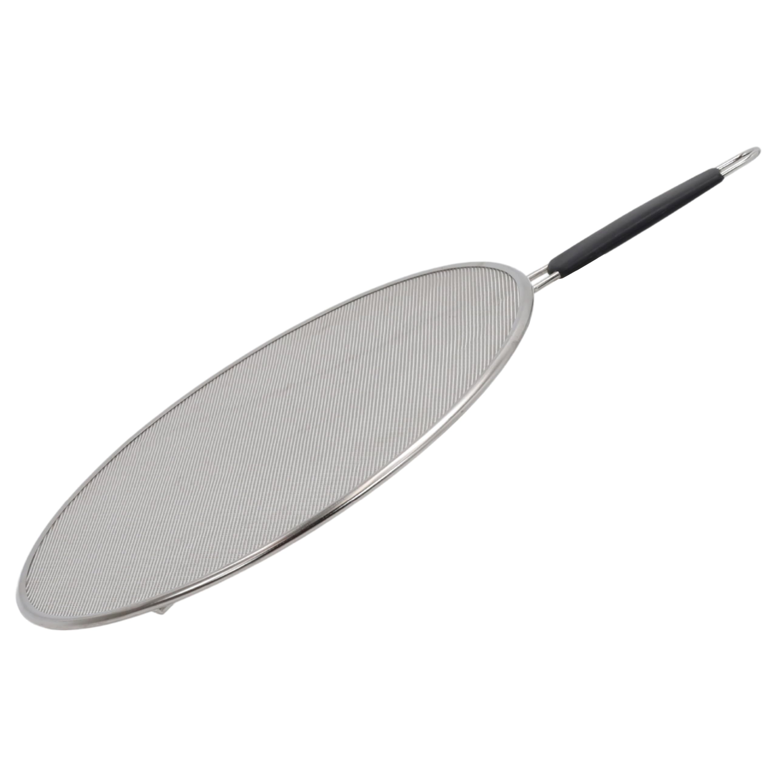 Buckingham 30792 Premium Stainless Steel Frying Pan Splatter Screen Guard Cooling Rack 33 cm