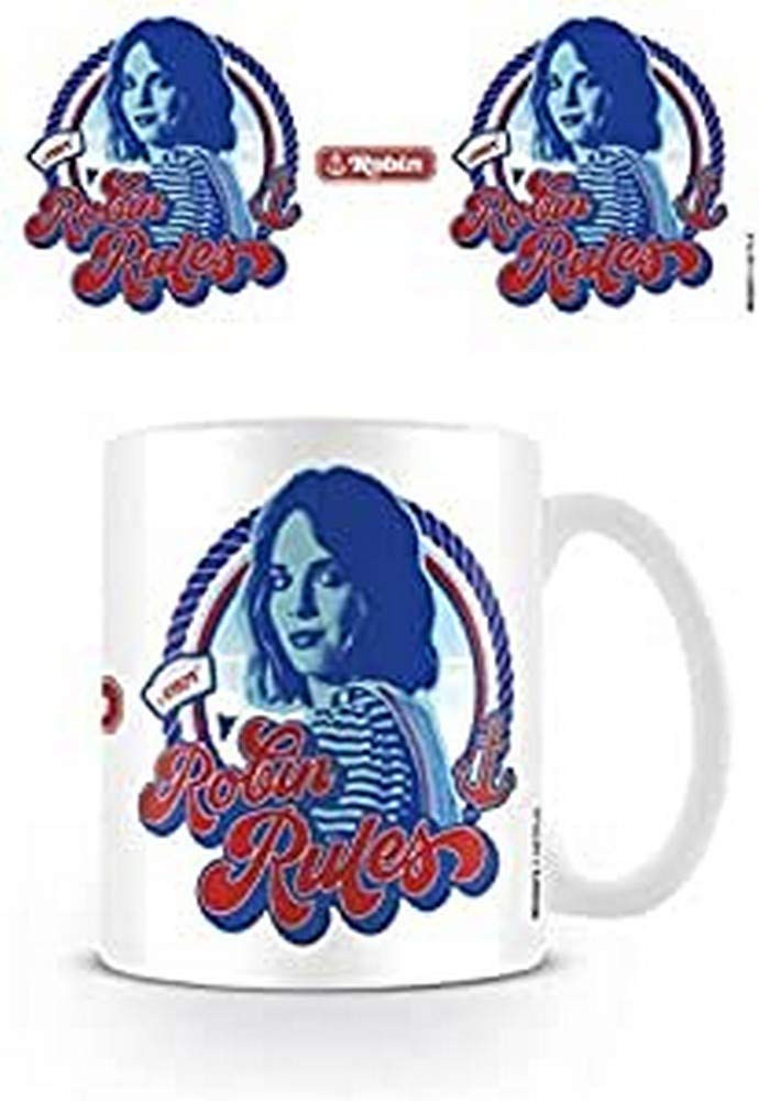 Pyramid International Stranger Things Ceramic Mug with Robin Rules Graphic in Presentation Box - Official Merchandise, MG25872