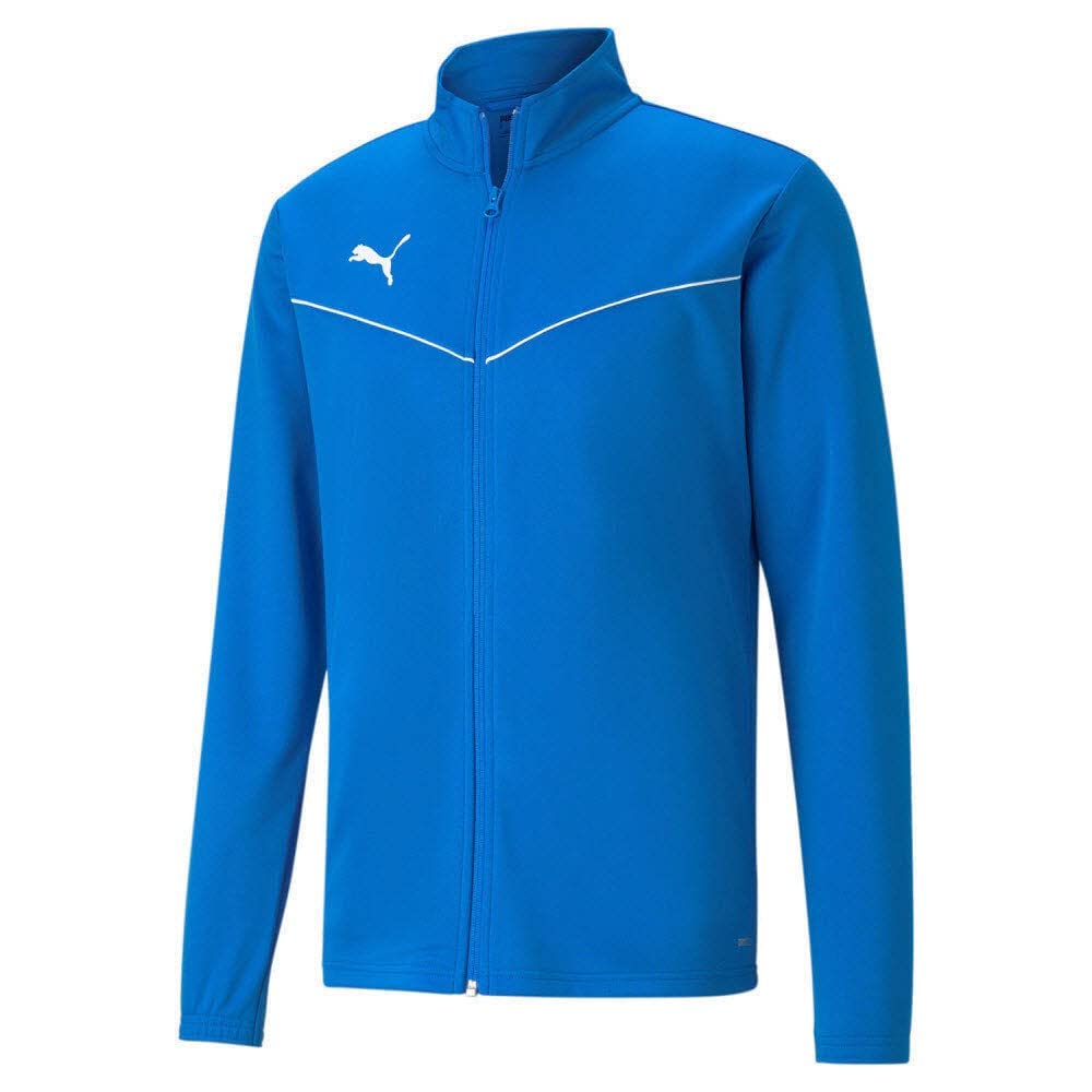 PUMA Unisex's teamRISE Training Poly Jacket Jr Vest, Electric Blue Lemonade, 128