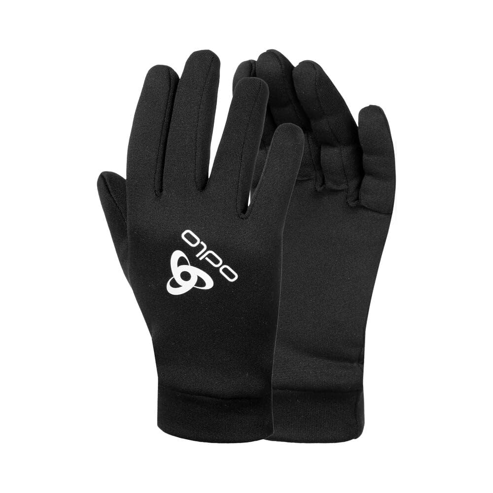Odlo Unisex Gloves STRETCHFLEECE LINER ECO, black, S