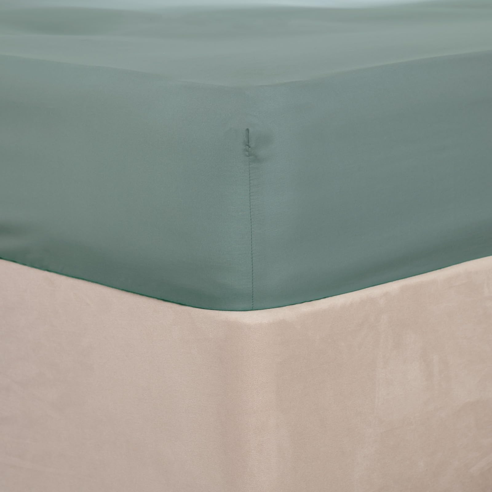 Brentfords Fitted Sheets, Duck Egg Blue, King