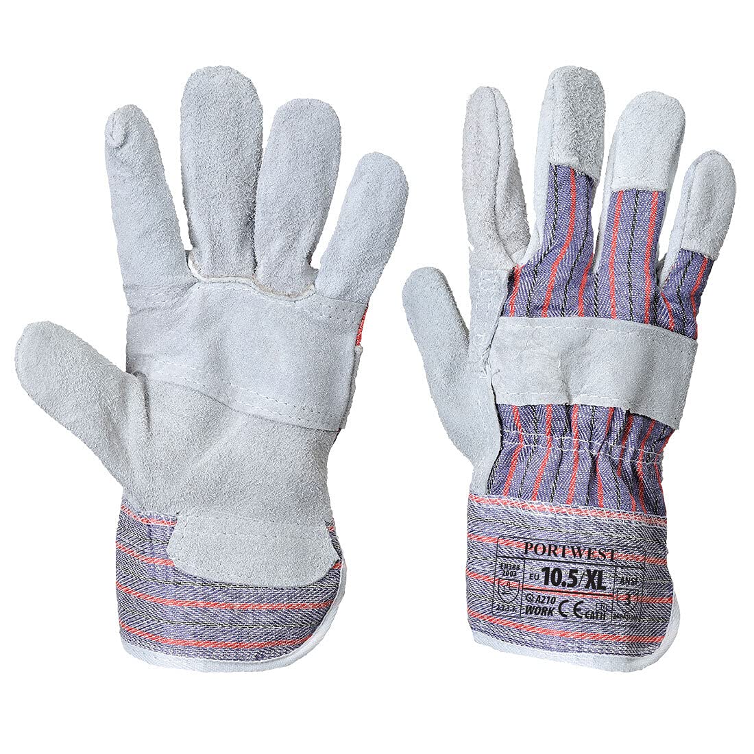 Portwest Canadian Rigger Glove, Size: XXXL, Colour: Grey, A210GRRXXXL
