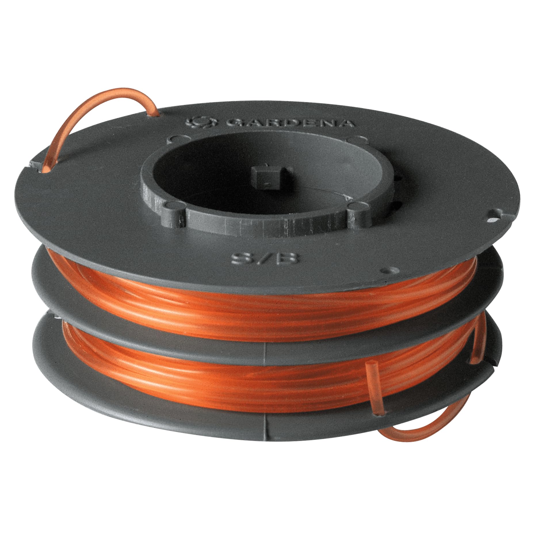 Gardena Interchangeable Spool for Gardena Turbo Trimmers, Brush Cutters, 2x 5m Trimmer Line, Plastic, 56g