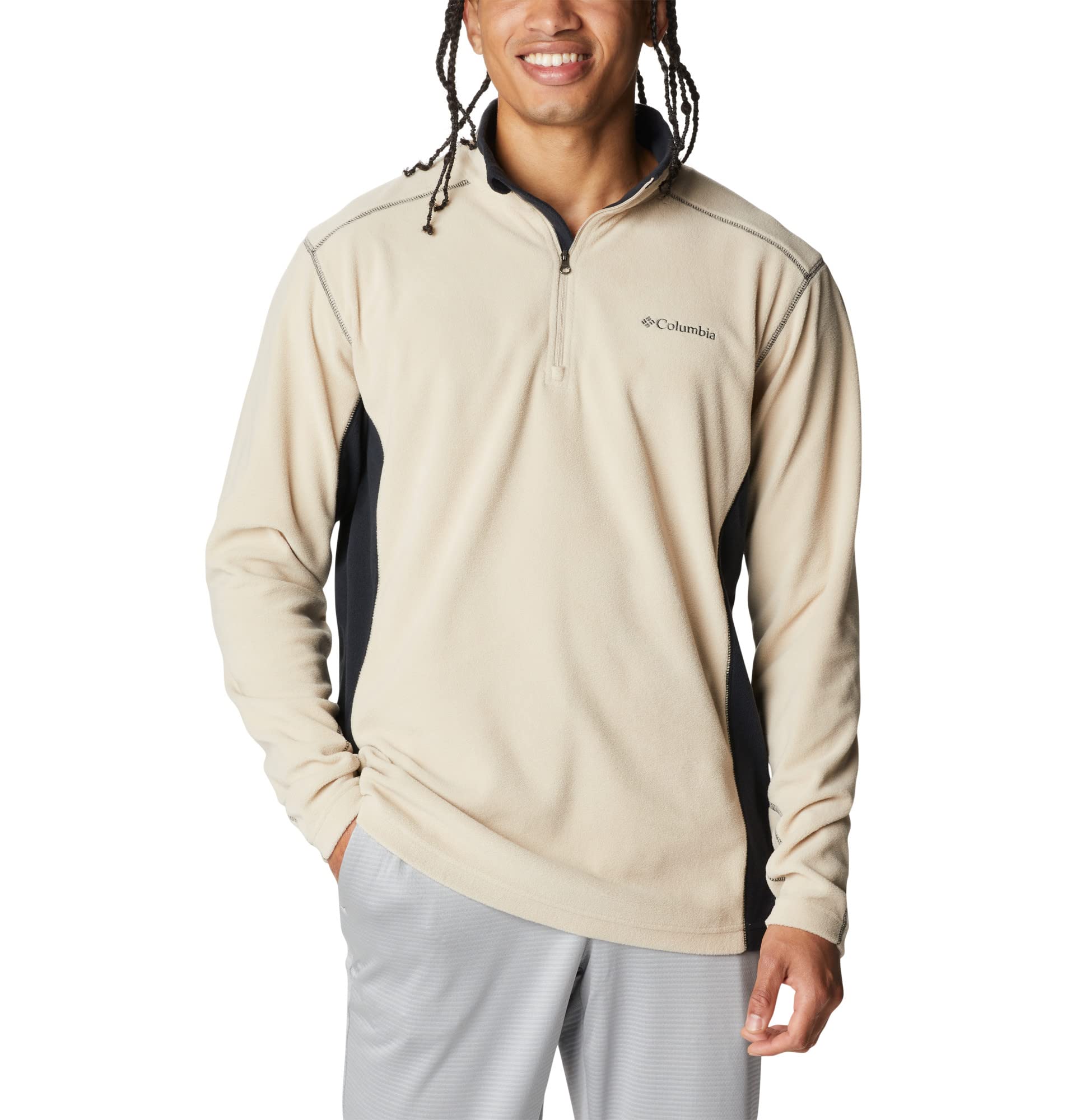 Columbia Men's Half Zip Fleece, Klamath Range II