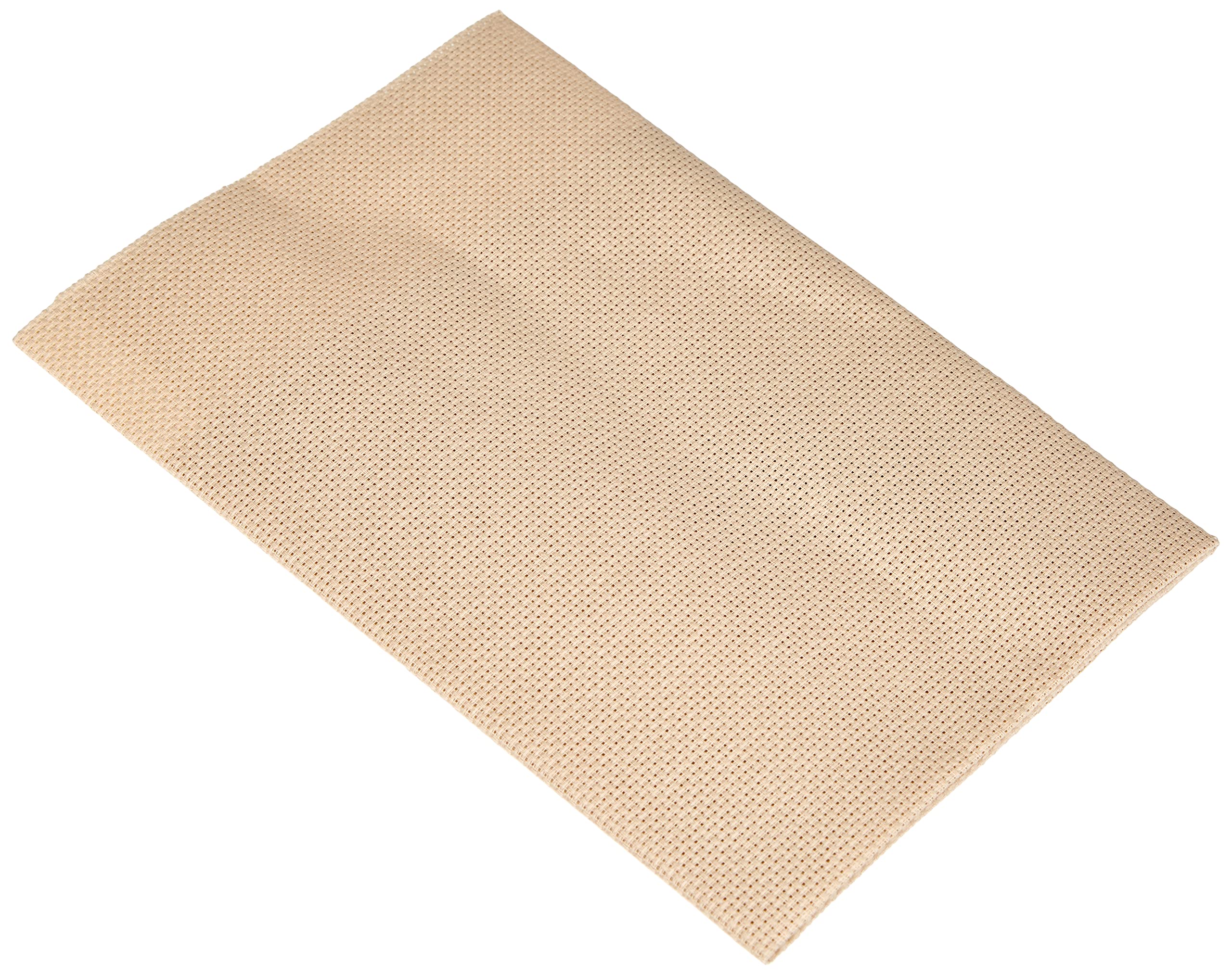 RTO Aida 14 Count Cross Stitch, Beige, 39 x 45 cm