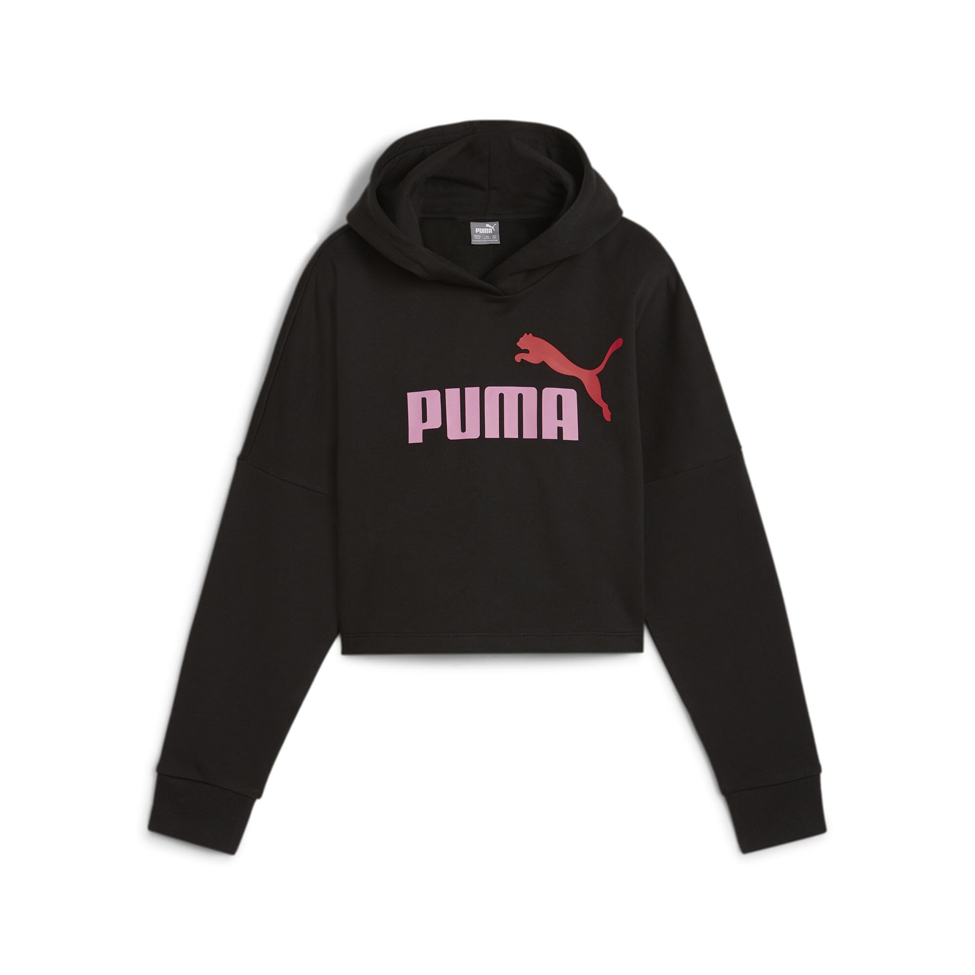PUMA ESS Logo Cropped Hoodie G