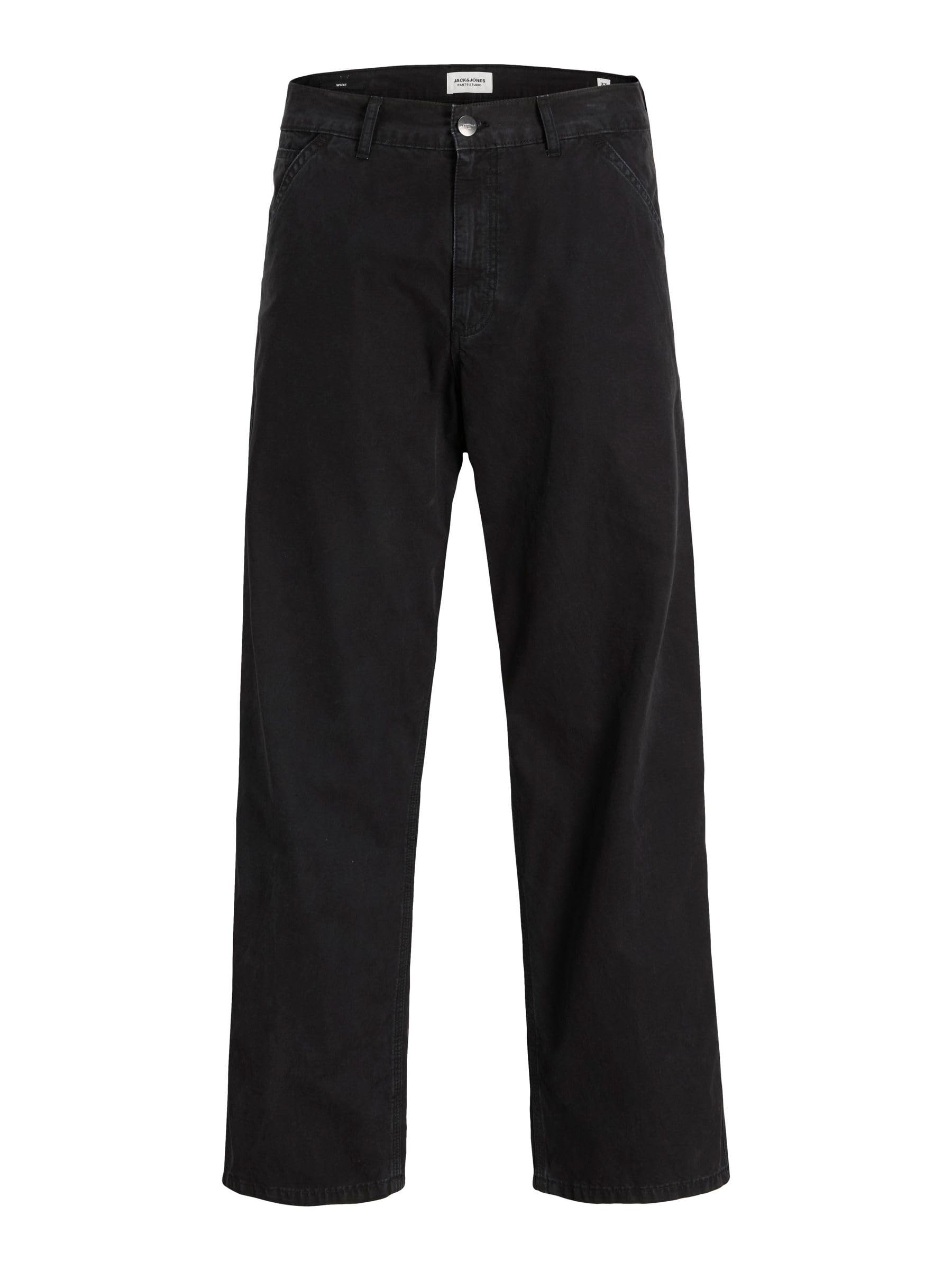 JACK & JONES Jpstalex Ember Worker Pant Sn, Black, 30 W/34 L