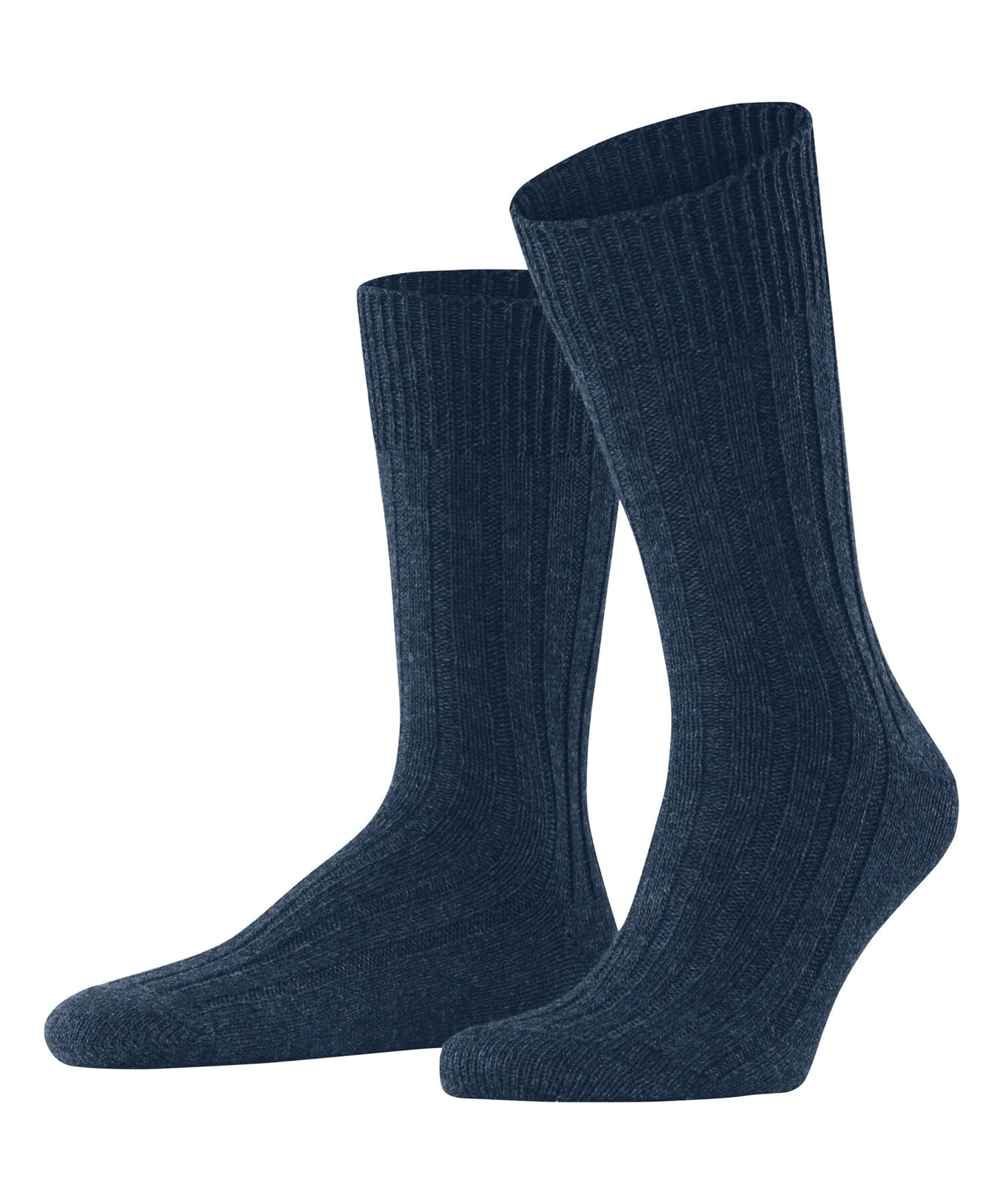 ESPRIT Men's Hygge M So Wool Cashmere Patterned 1 Pair Socks, Blue Teal 6563, 8.5-11