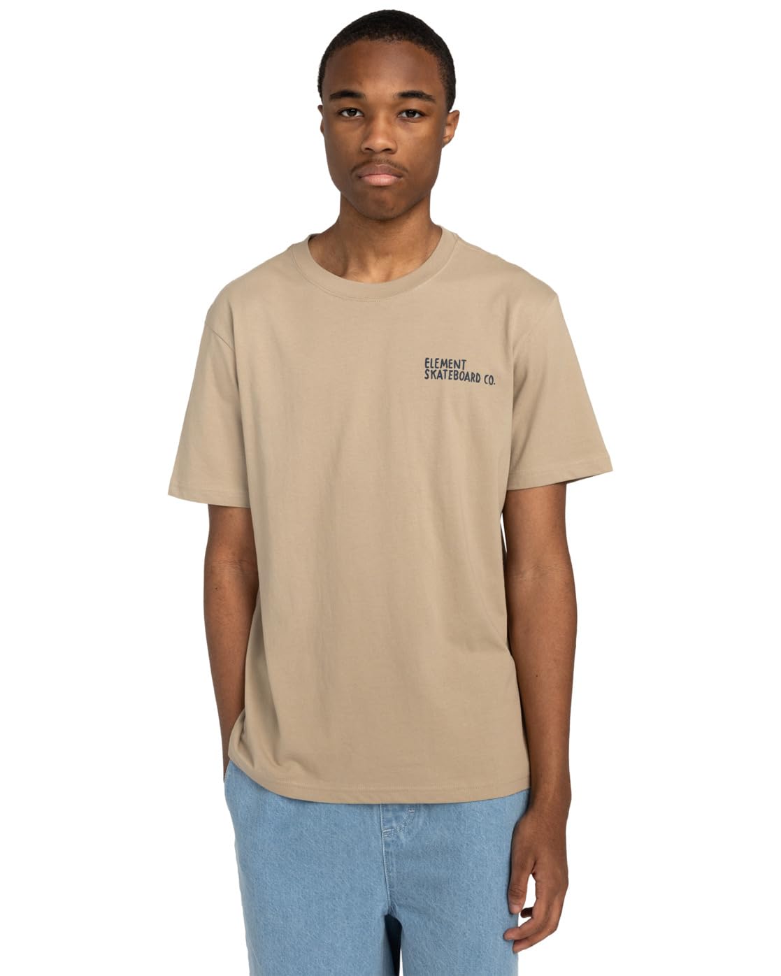 Element Day and Night - Short Sleeves T-Shirt - Men - Beige.