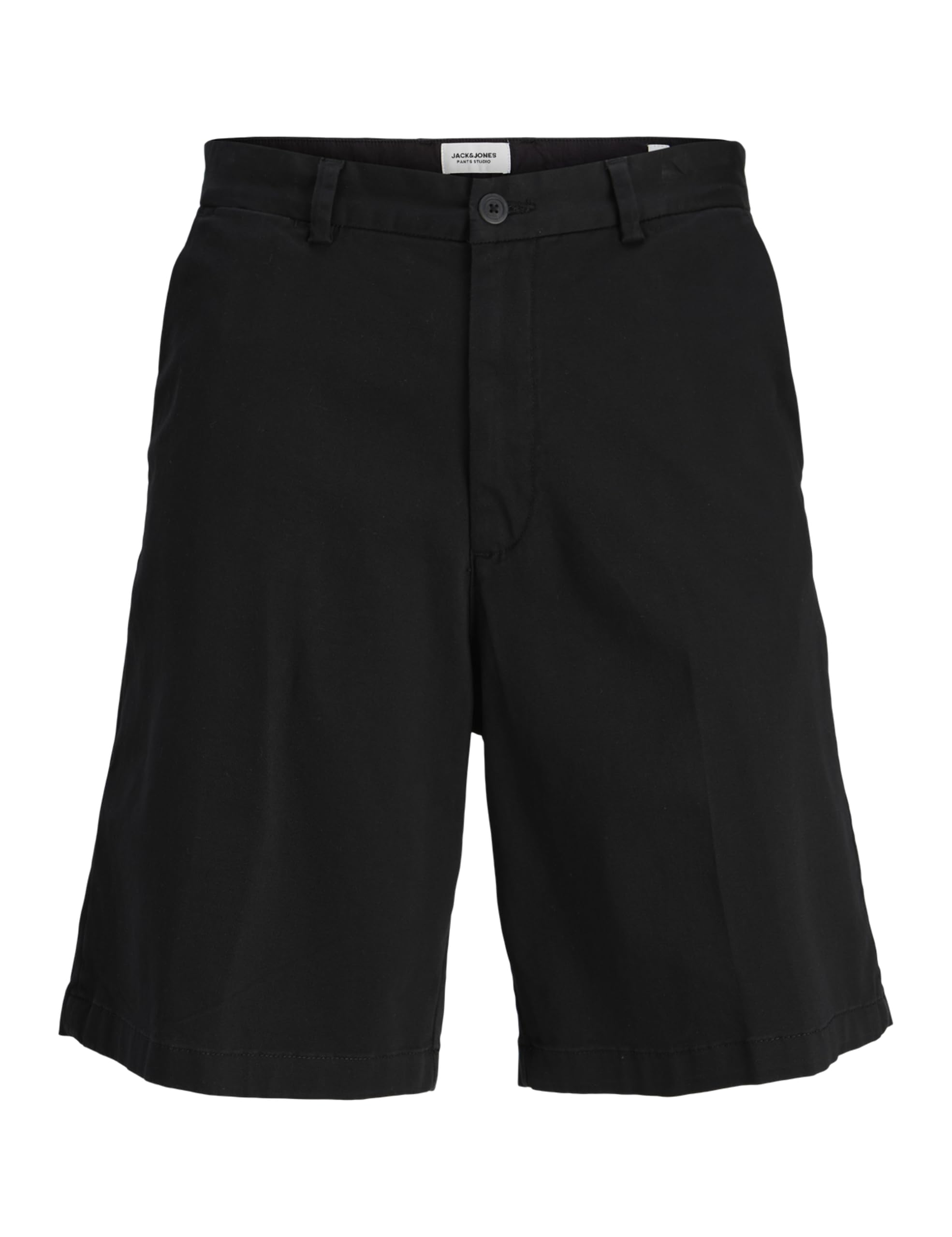 JACK & JONES Jpstbill Barret Chino Shorts LNG Sn, Black, M