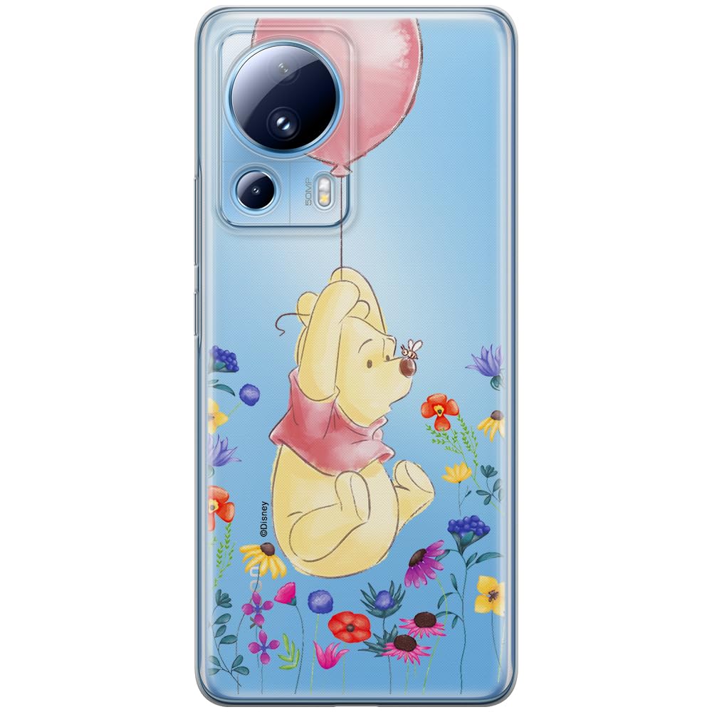 ERT GROUP mobile phone case for Xiaomi 13 LITE/CIVI 2 original and officially Licensed Disney pattern Winnie the Pooh & Friends 028 adapted to the shape of the mobile phone, partially transparent