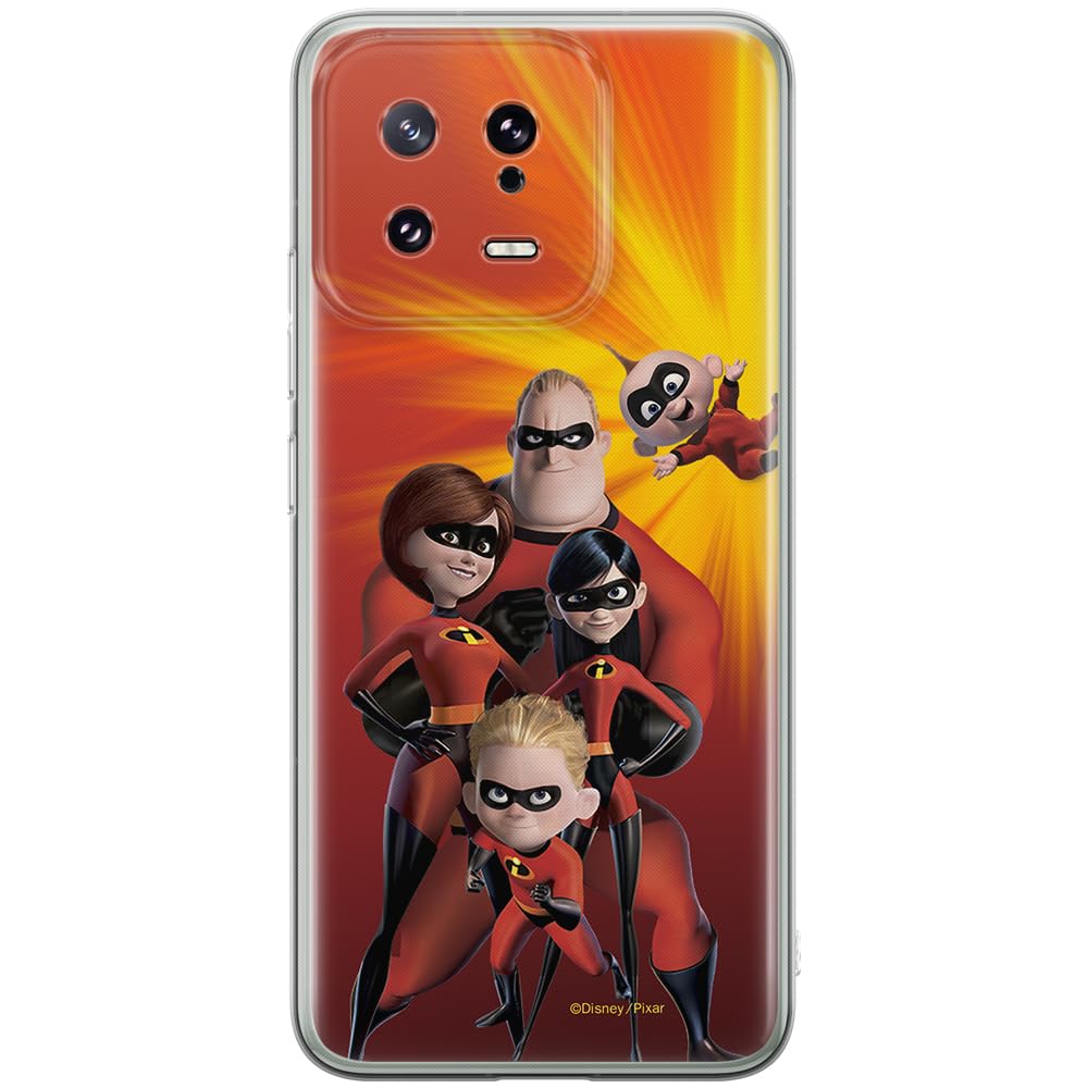ERT GROUP mobile phone case for Xiaomi 13 original and officially Licensed Disney pattern Incredibles 001 optimally adapted to the shape of the mobile phone, case made of TPU