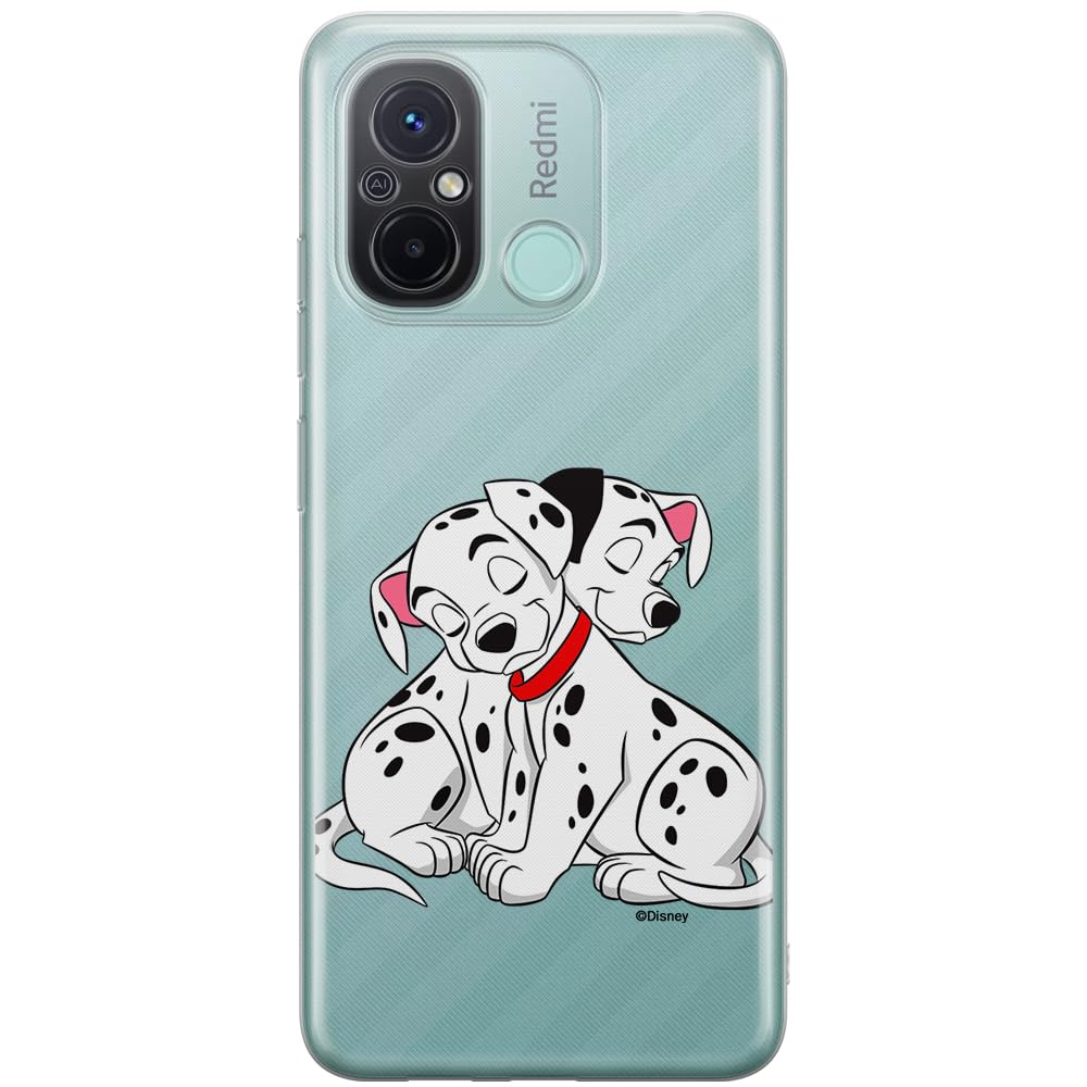 ERT GROUP mobile phone case for Xiaomi REDMI 12C/ REDMI 11A original and officially Licensed Disney pattern Dalmatians 005 optimally adapted to the shape of the mobile phone, partially transparent