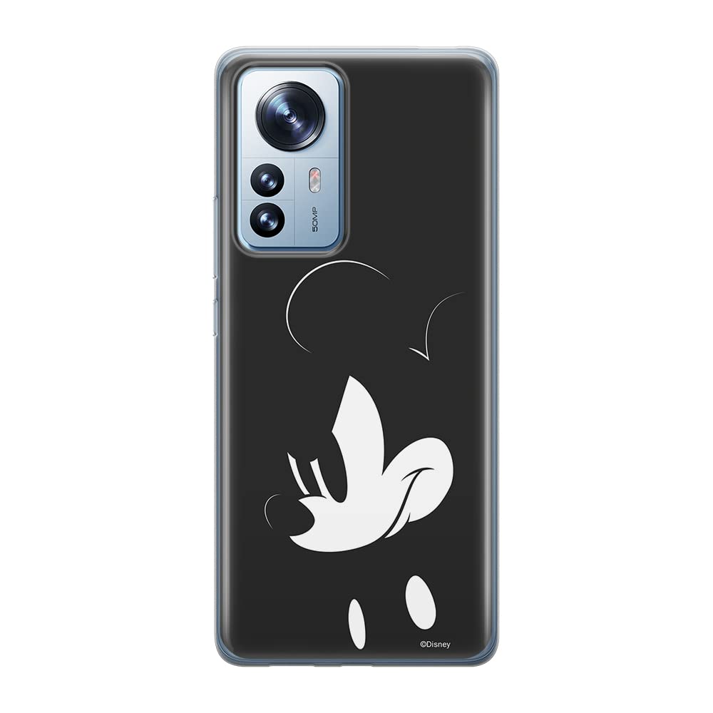 ERT GROUP mobile phone case for Xiaomi 12 PRO original and officially Licensed Disney pattern Mickey 029 optimally adapted to the shape of the mobile phone, case made of TPU