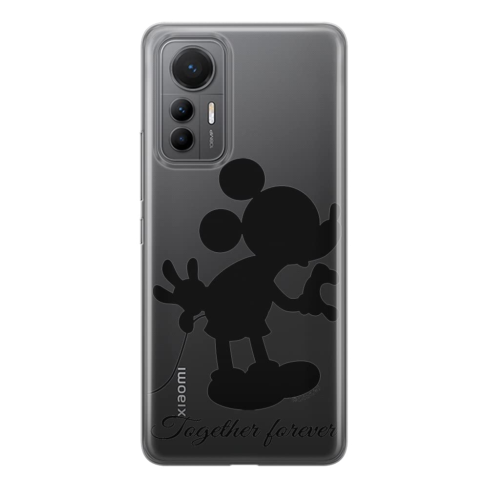 ERT GROUP mobile phone case for Xiaomi MI 12 LITE original and officially Licensed Disney pattern Mickey 005 optimally adapted to the shape of the mobile phone, partially transparent