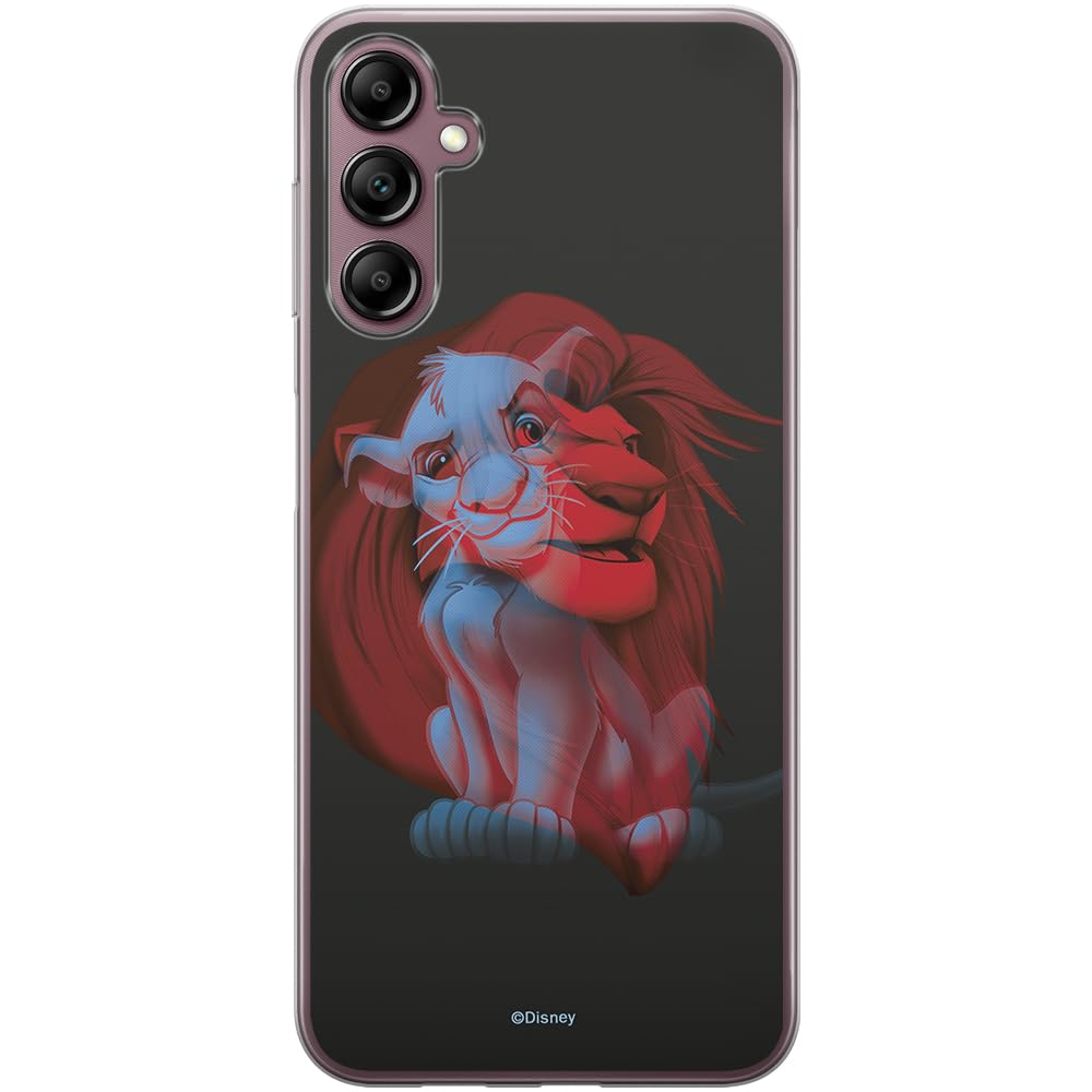 ERT GROUP mobile phone case for Samsung A14 4G/5G original and officially Licensed Disney pattern Simba & Friends 001 optimally adapted to the shape of the mobile phone, case made of TPU