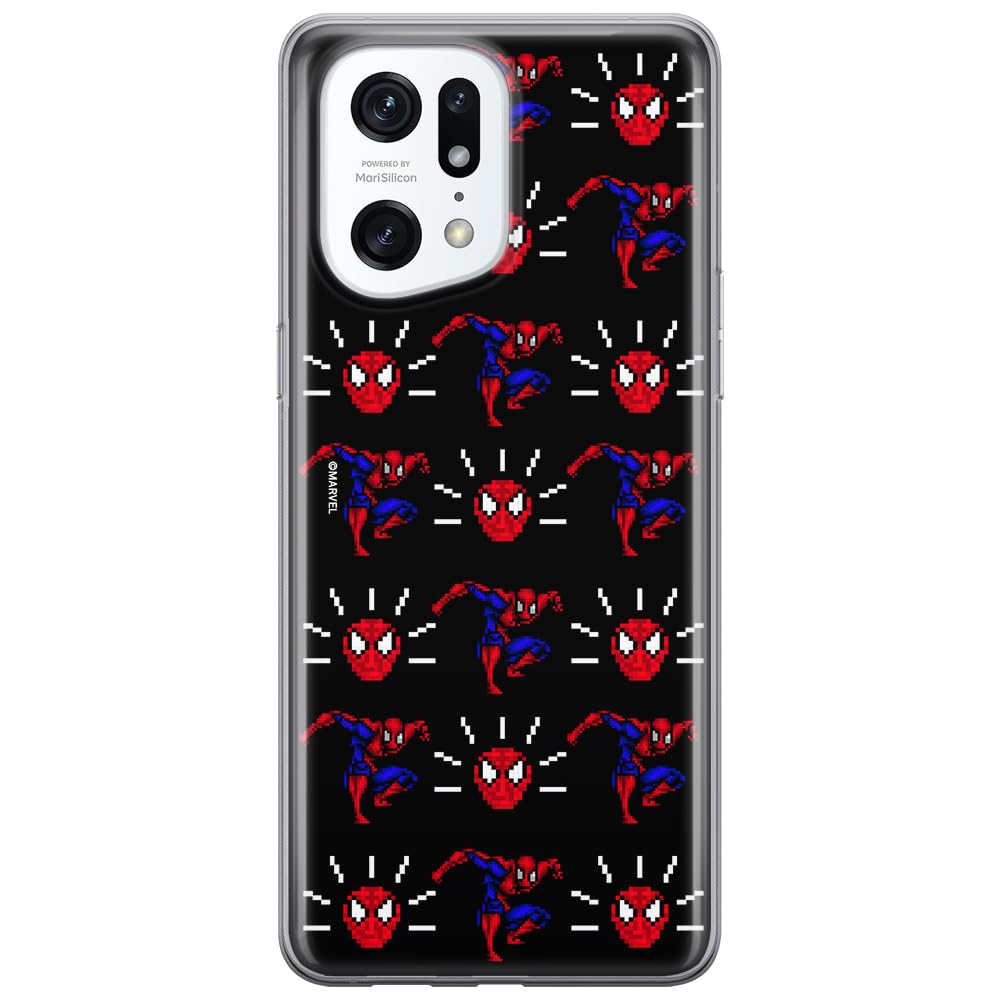 ERT GROUP mobile phone case for Oppo FIND X5 PRO original and officially Licensed Marvel pattern Spider Man 025 optimally adapted to the shape of the mobile phone, case made of TPU