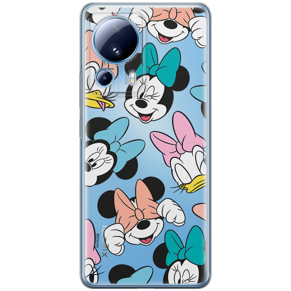 ERT GROUP mobile phone case for Xiaomi 13 LITE/CIVI 2 original and officially Licensed Disney pattern Disney Friends 018 optimally adapted to the shape of the mobile phone, partially transparent