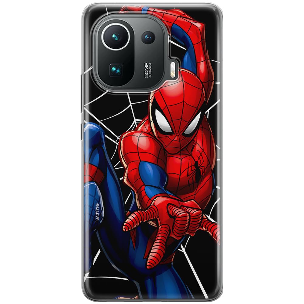 ERT GROUP mobile phone case for Xiaomi MI 11 PRO original and officially Licensed Marvel pattern Spider Man 039 optimally adapted to the shape of the mobile phone, case made of TPU