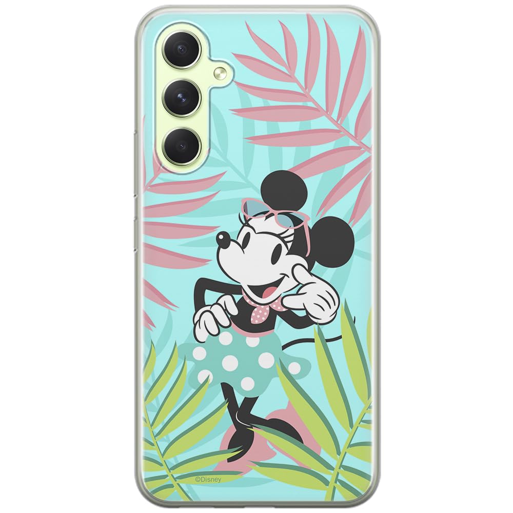 ERT GROUP mobile phone case for Samsung A54 5G original and officially Licensed Disney pattern Minnie 040 optimally adapted to the shape of the mobile phone, case made of TPU