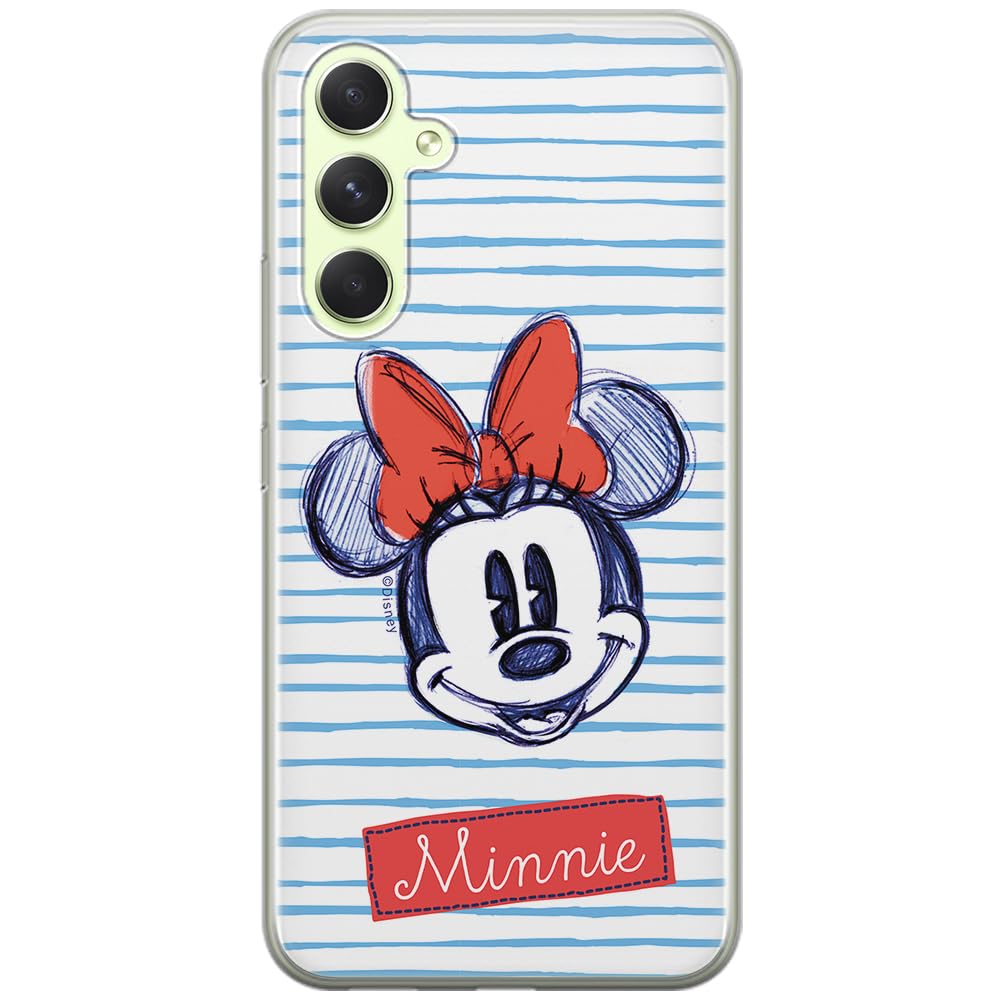 ERT GROUP mobile phone case for Samsung A54 5G original and officially Licensed Disney pattern Minnie 011 optimally adapted to the shape of the mobile phone, case made of TPU