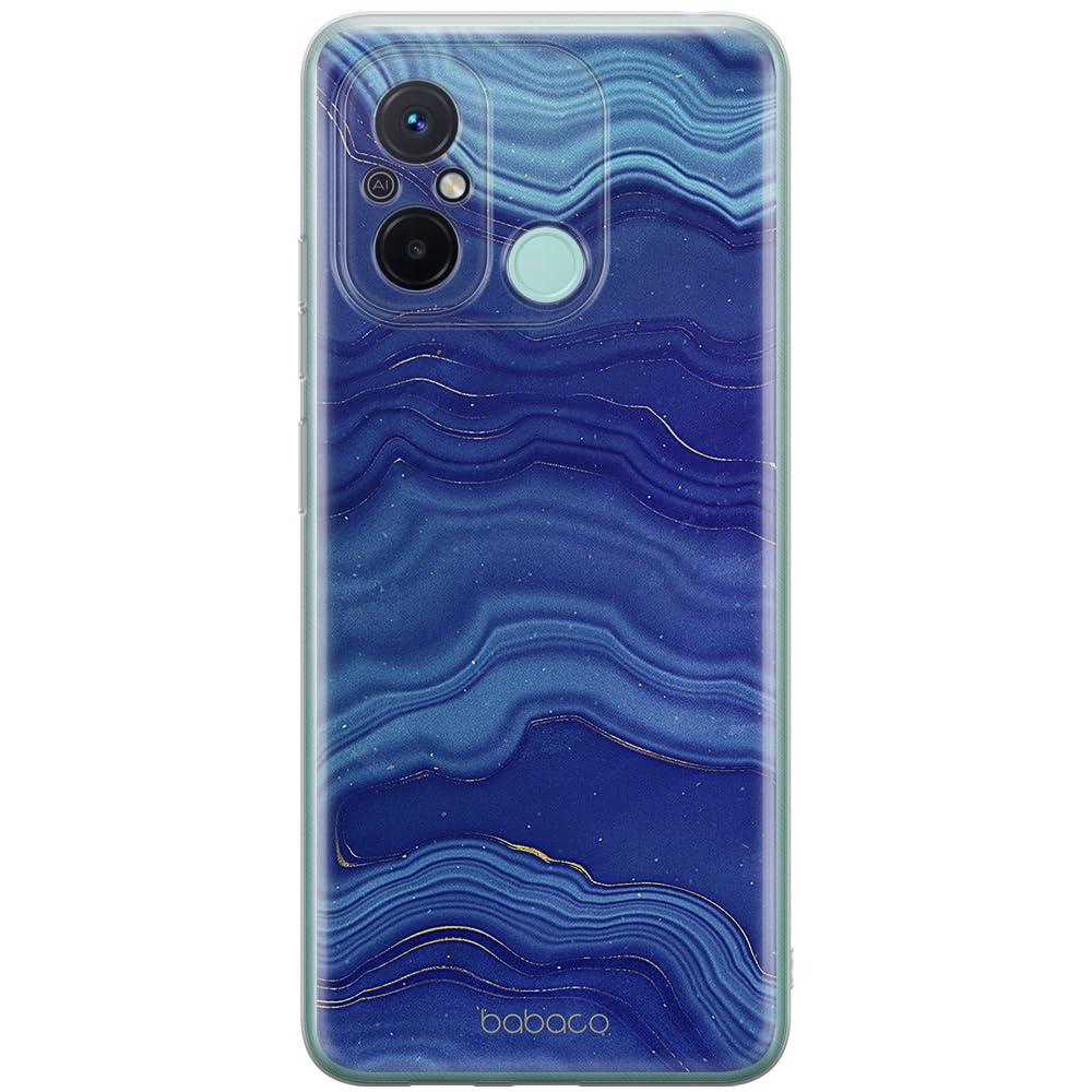Babaco ERT GROUP mobile phone case for Xiaomi REDMI 12C/ REDMI 11A original and officially Licensed pattern Marble 003 optimally adapted to the shape of the mobile phone, case made of TPU