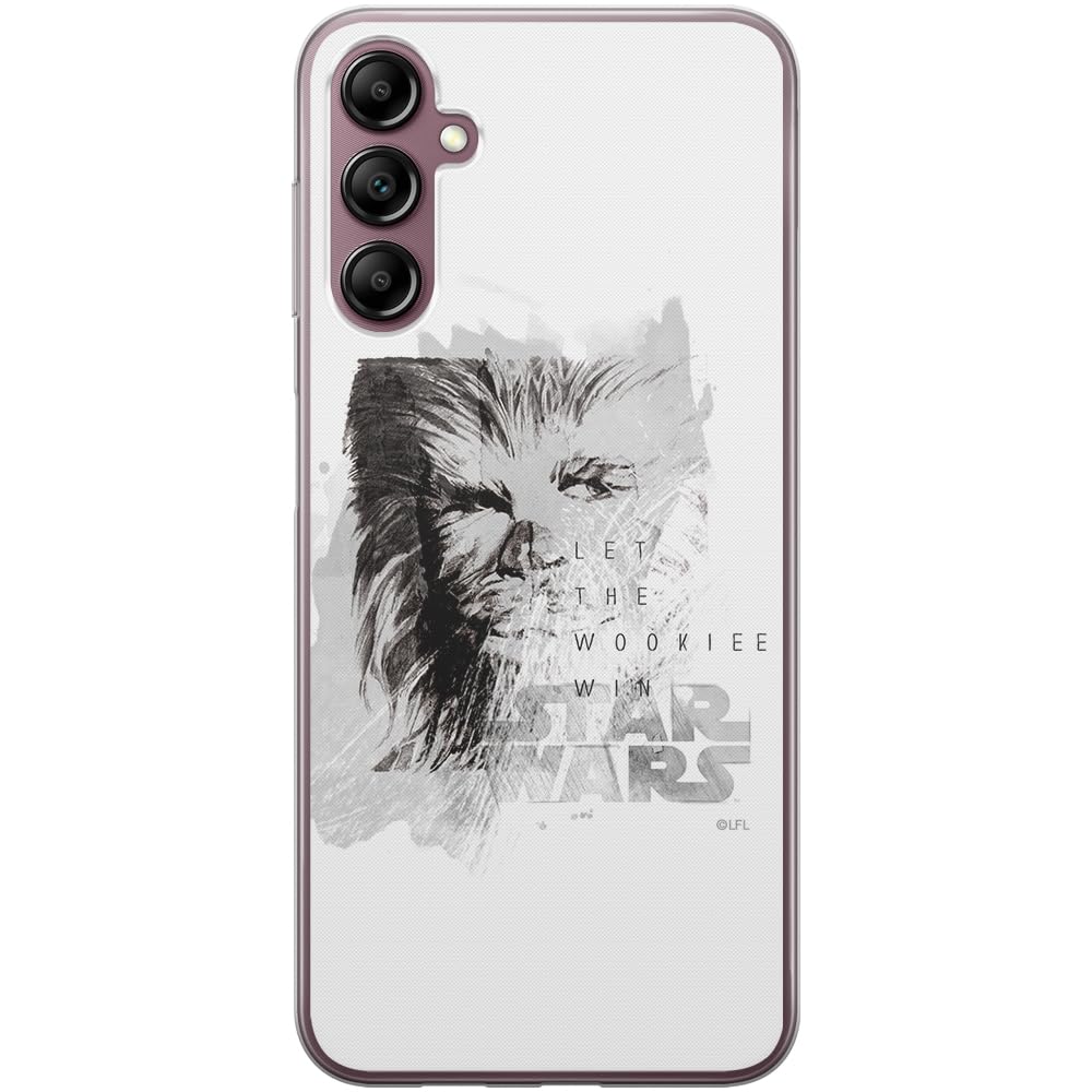 ERT GROUP mobile phone case for Samsung A14 4G/5G original and officially Licensed Star Wars pattern Chewbacca 004 optimally adapted to the shape of the mobile phone, case made of TPU