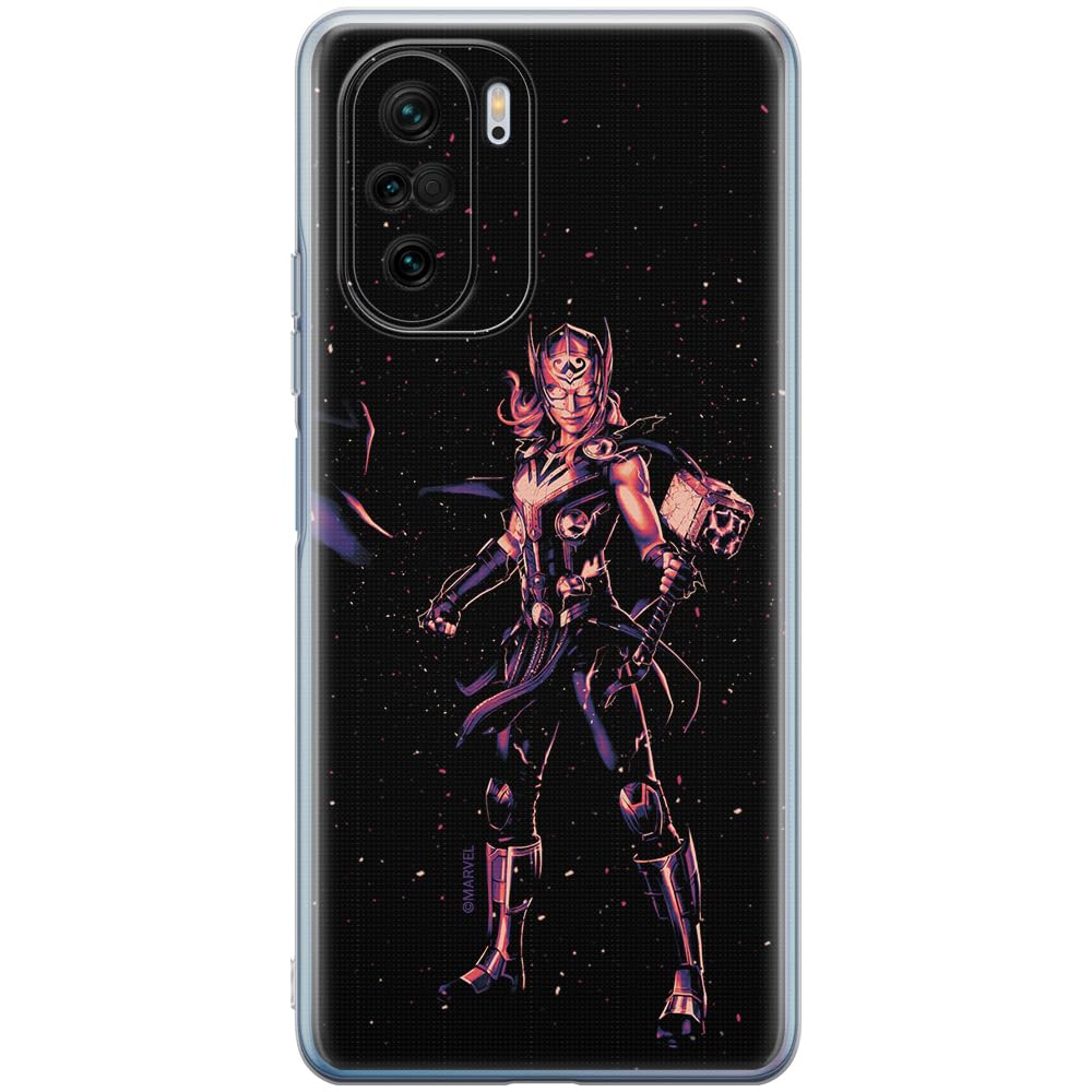 ERT GROUP mobile phone case for Xiaomi MI 11i/ REDMI K40/K40 PRO/POCO F3/ F3 PRO original and officially Licensed Marvel pattern Thor 008 adapted to the shape of the mobile phone, case made of TPU