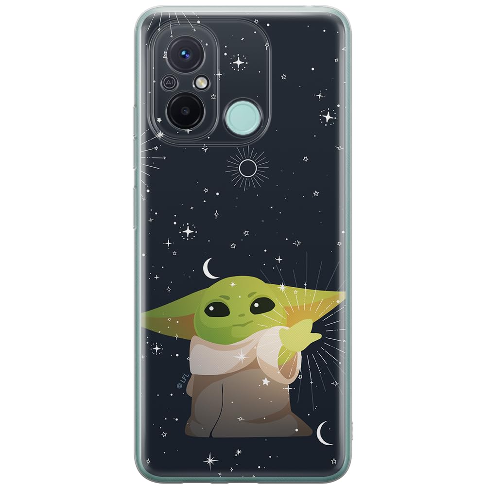 ERT GROUP mobile phone case for Xiaomi REDMI 12C/ REDMI 11A original and officially Licensed Star Wars pattern Baby Yoda 024 optimally adapted to the shape of the mobile phone, case made of TPU