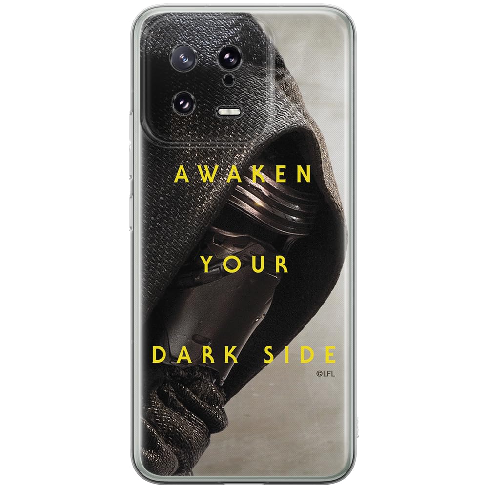ERT GROUP mobile phone case for Xiaomi 13 original and officially Licensed Star Wars pattern Kylo Ren 003 optimally adapted to the shape of the mobile phone, case made of TPU