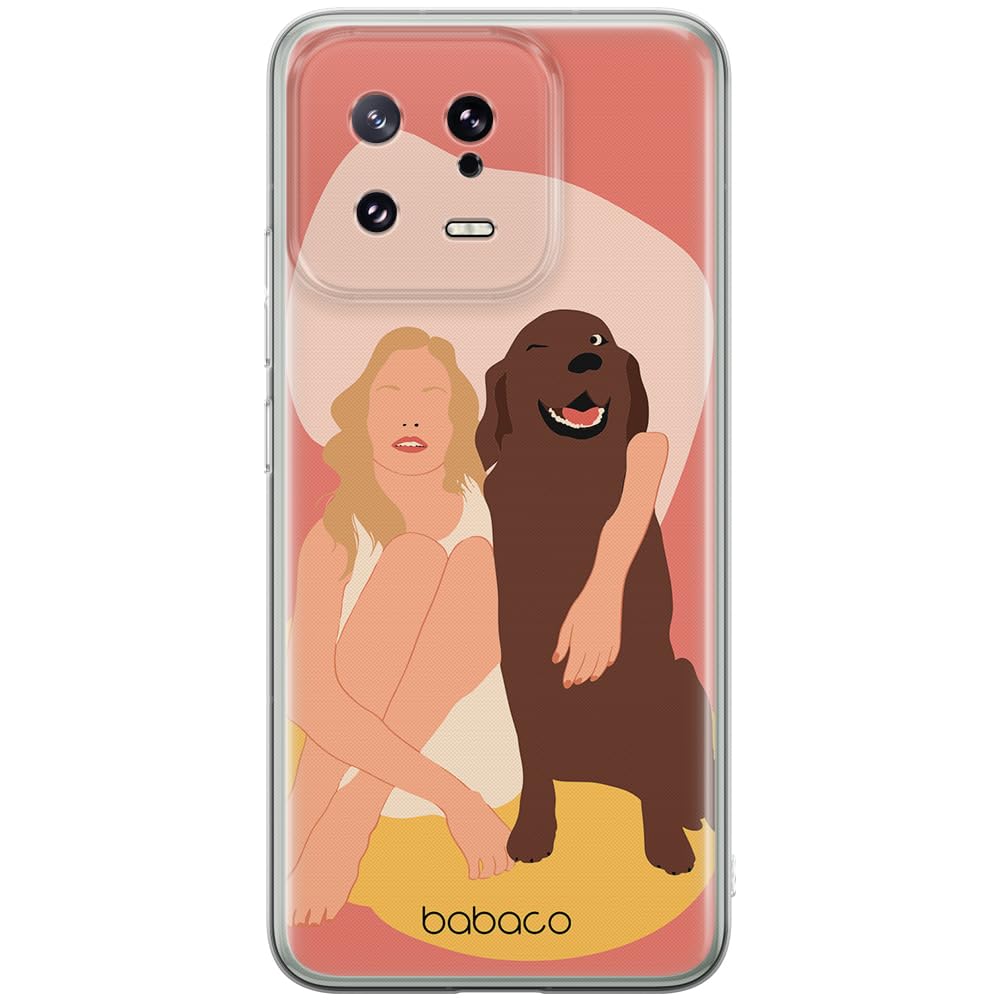Babaco ERT GROUP mobile phone case for Xiaomi 13 original and officially Licensed pattern Dogs 007 optimally adapted to the shape of the mobile phone, case made of TPU
