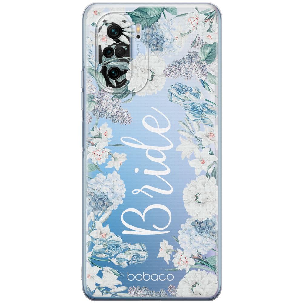 Babaco ERT GROUP mobile phone case for Xiaomi MI 11i/ REDMI K40/K40 PRO/POCO F3/ F3 PRO original and officially Licensed pattern Bride 004, partially transparent