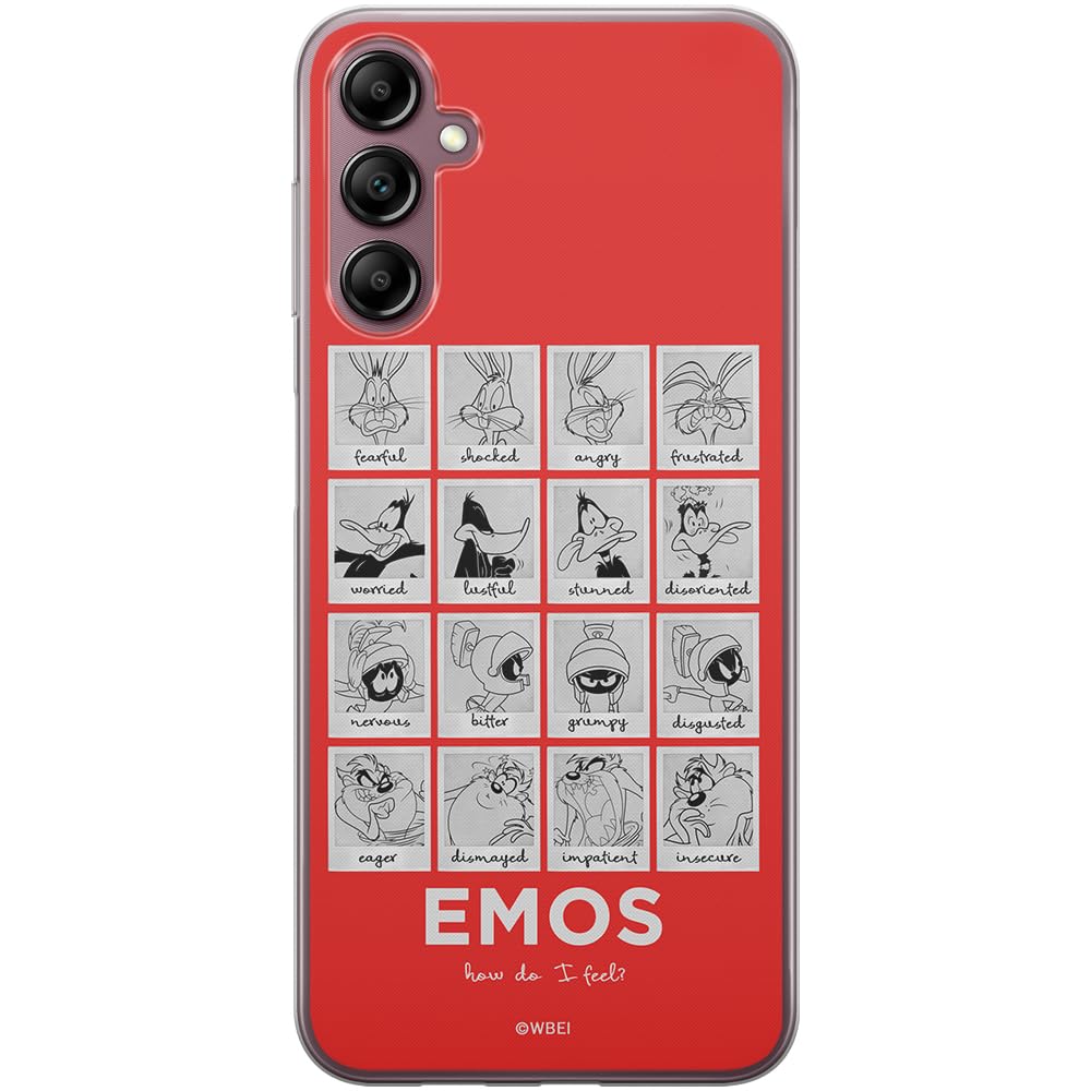 ERT GROUP mobile phone case for Samsung A14 4G/5G original and officially Licensed Looney Tunes pattern 008 optimally adapted to the shape of the mobile phone, case made of TPU