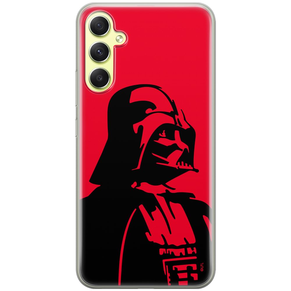 ERT GROUP mobile phone case for Samsung A34 5G original and officially Licensed Star Wars pattern Darth Vader 019 optimally adapted to the shape of the mobile phone, case made of TPU