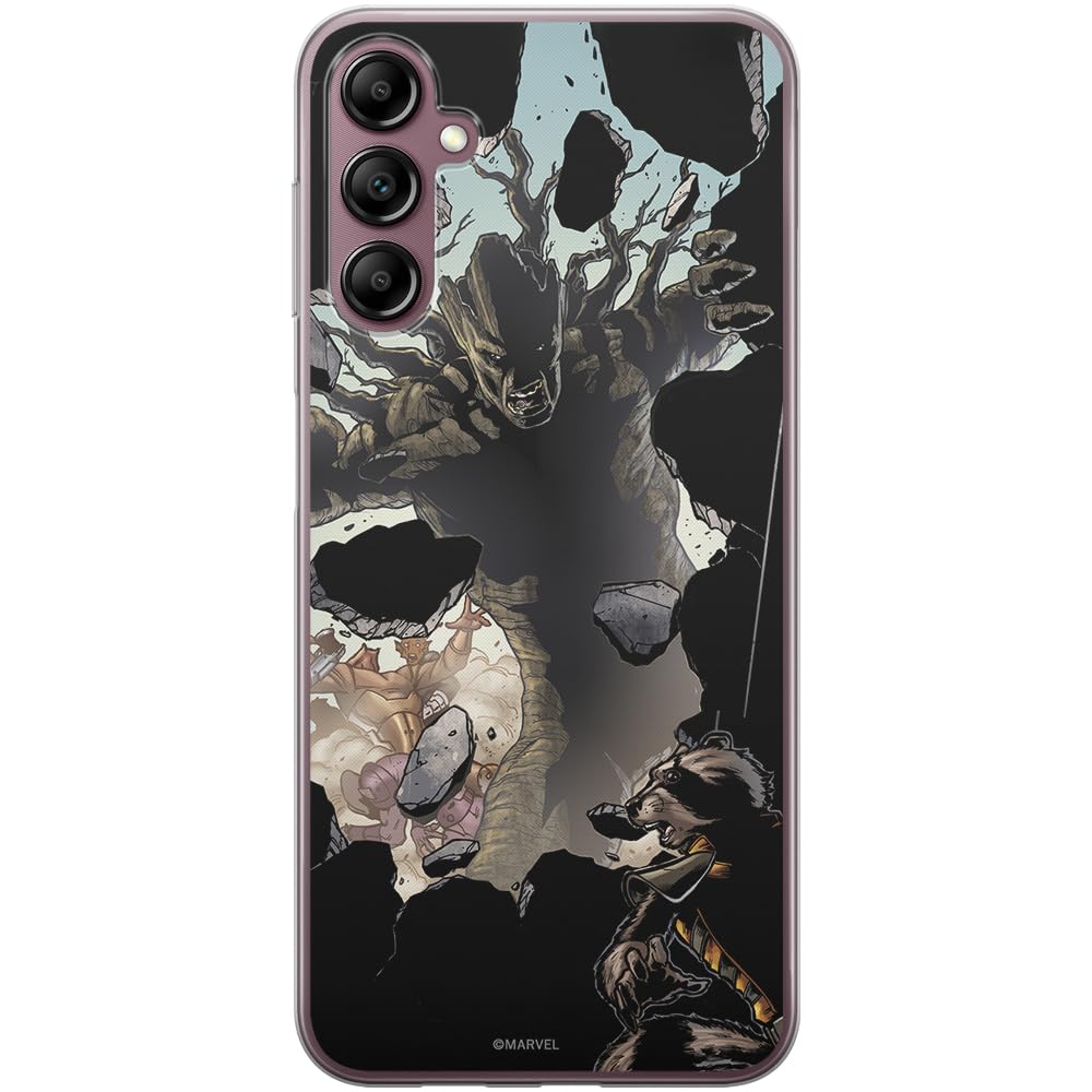 ERT GROUP mobile phone case for Samsung A14 4G/5G original and officially Licensed Marvel pattern Guardians of the Galaxy 005 optimally adapted to the shape of the mobile phone, case made of TPU